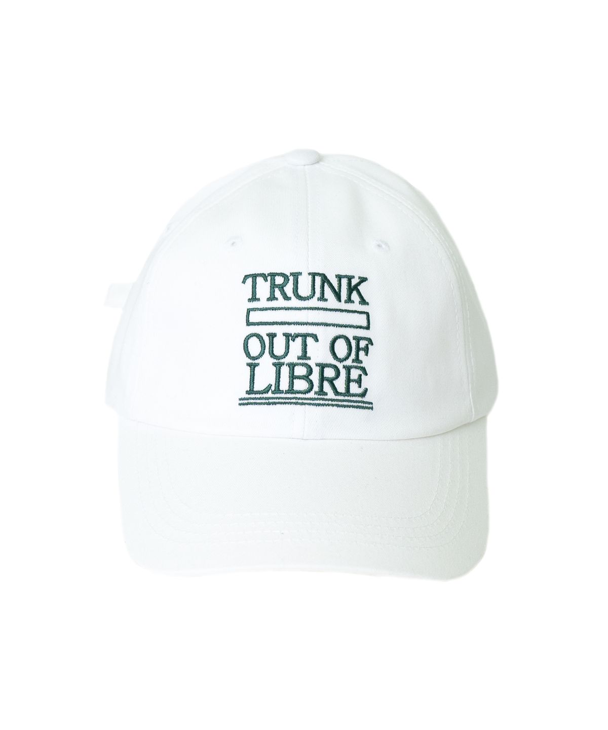 아웃 오브 트렁크(OUT OF TRUNK) TRUNK Basic ball Cap (White)