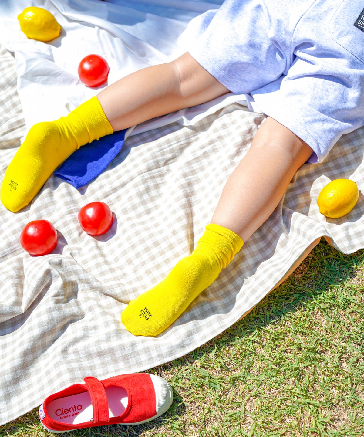 일오공칠(IL-O-GONG-CHIL) [4PACK] 1507 엄마랑 함께 키즈 삭스 - 캔디팩