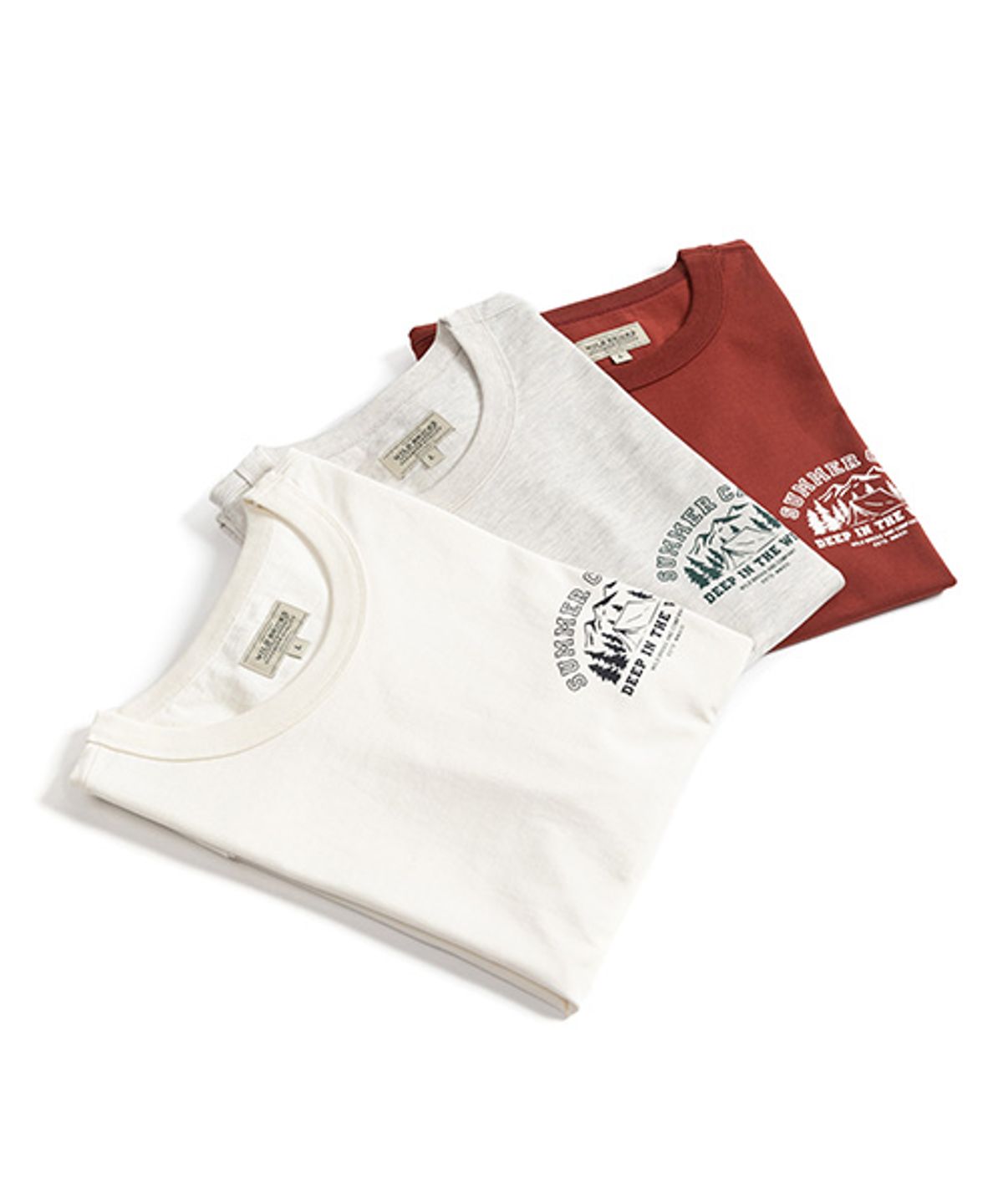 와일드 브릭스(WILD BRICKS) WB SUMMER CAMP T-SHIRT (oatmeal)