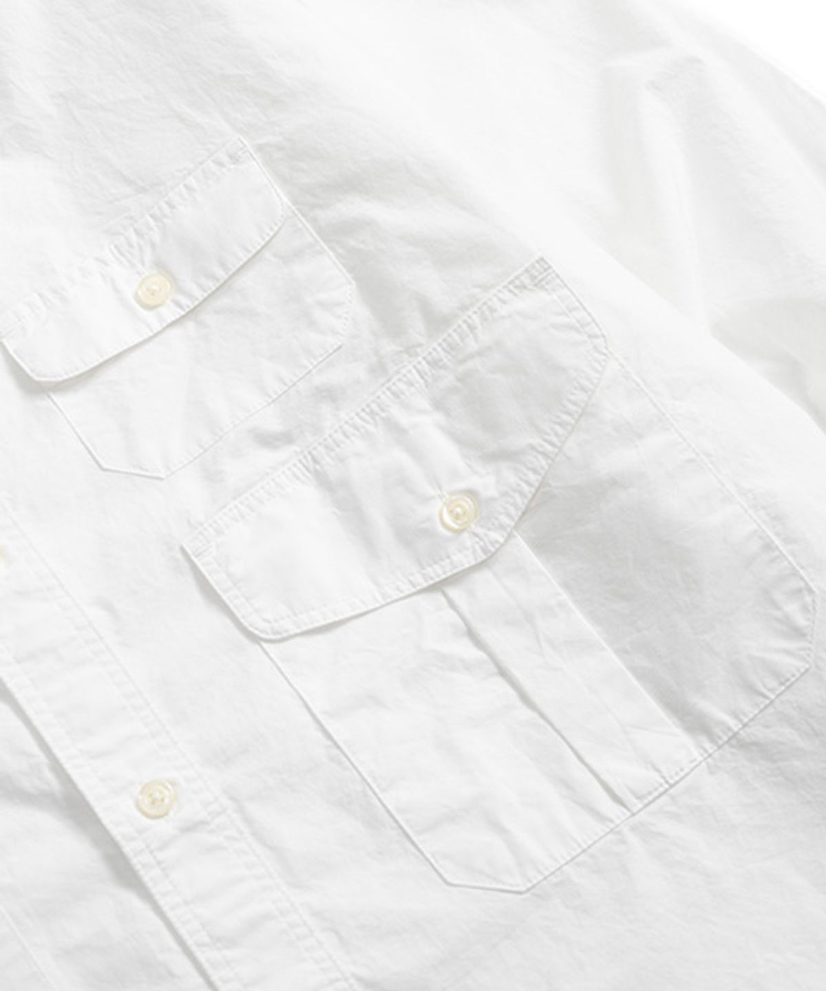 와일드 브릭스(WILD BRICKS) SC THREE-POCKET SCOUT SHIRT (white)