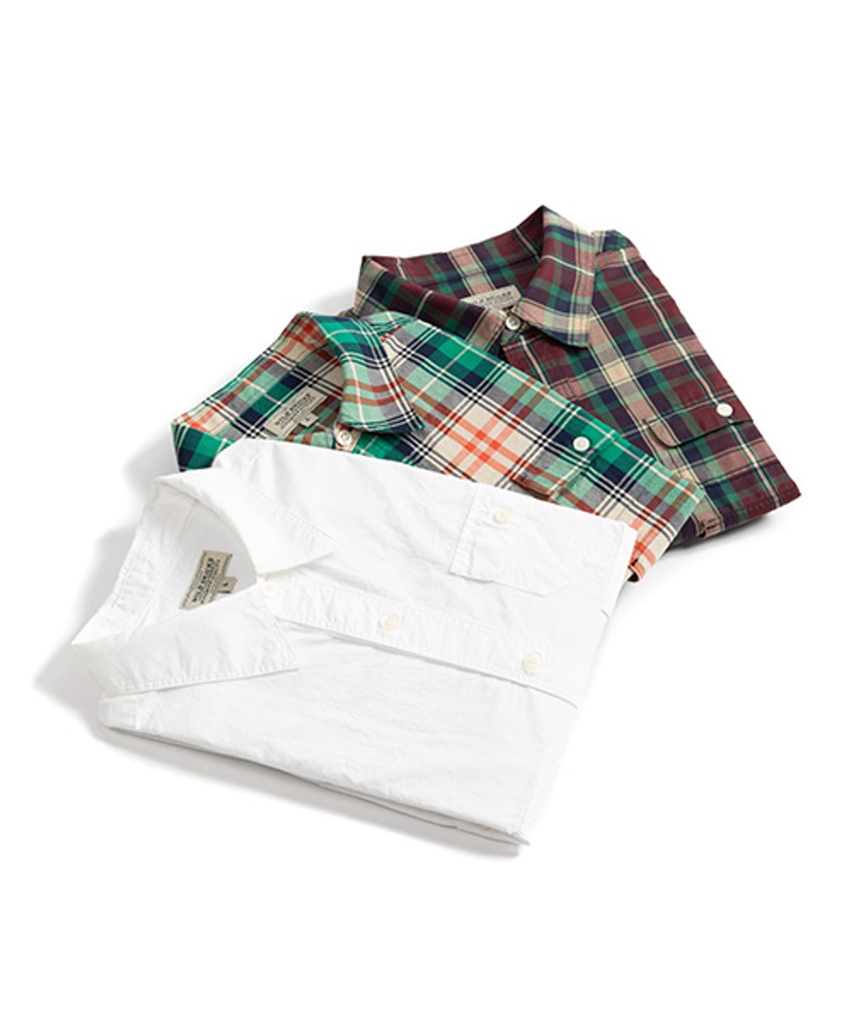와일드 브릭스(WILD BRICKS) SC THREE-POCKET SCOUT SHIRT (white)