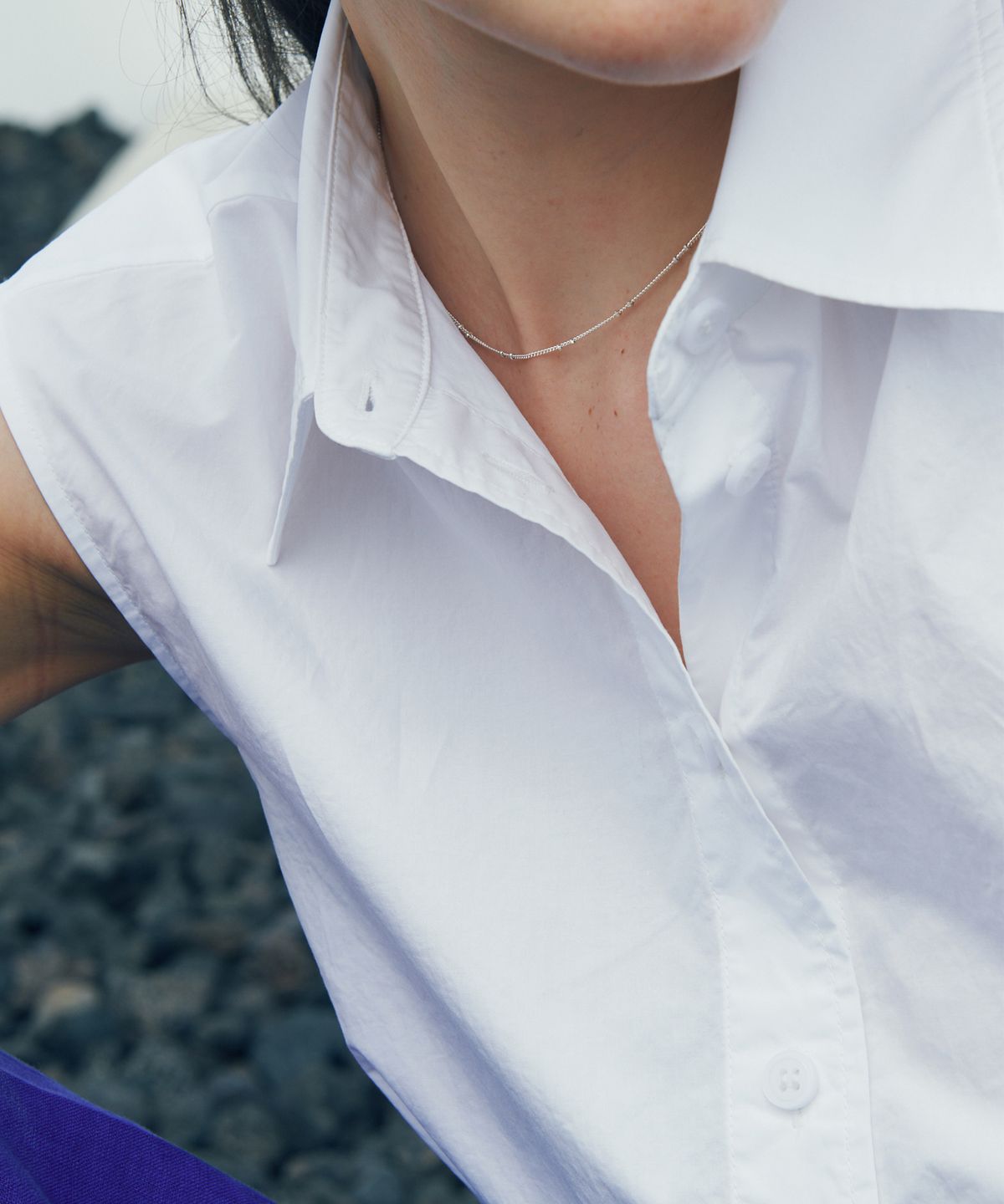 베흐트(VERTE) [925 silver] Un.silver.72 / boule necklace
