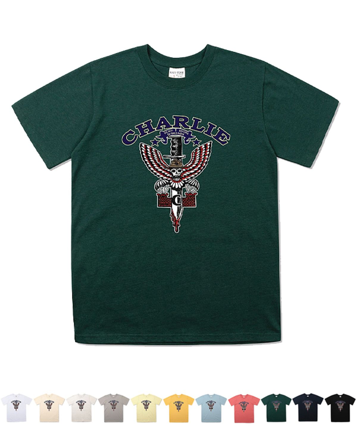 네이비팀(NAVYTEAM) NTV-CHARLIE DBD SHORT SLEEVE