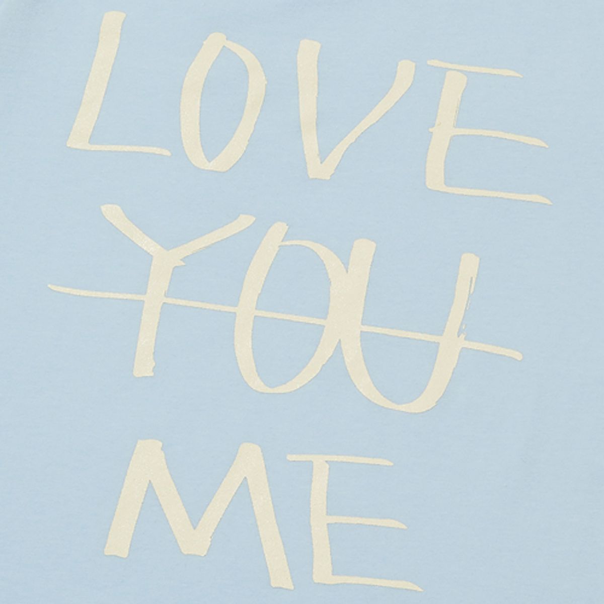 크루치(KRUCHI) LOVE ME CROP SLEEVELESS (SKY BLUE)