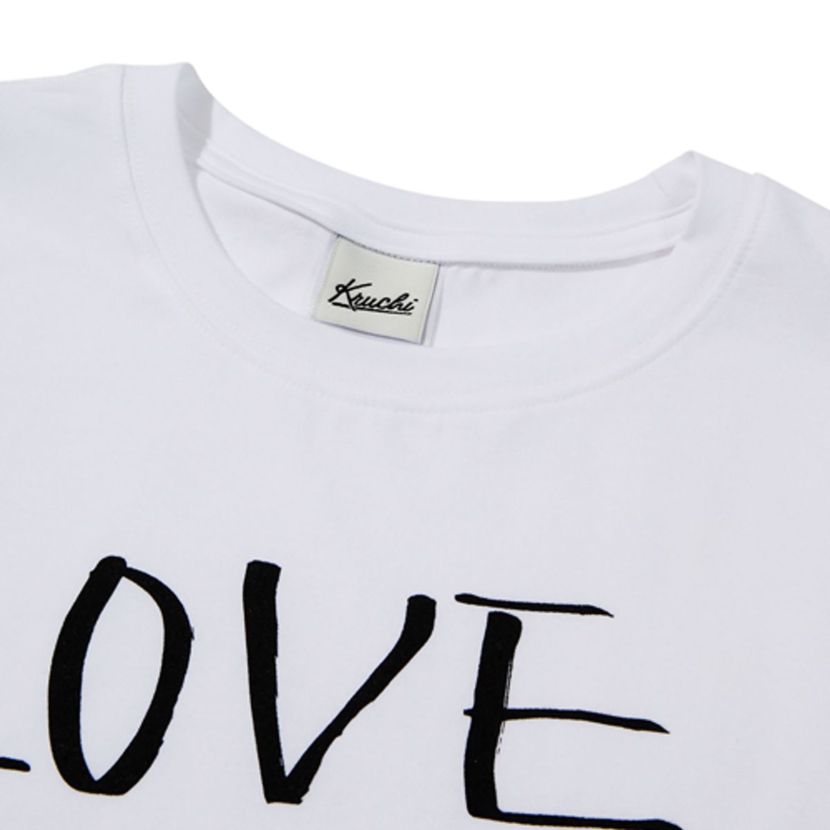 크루치(KRUCHI) LOVE ME CROP SLEEVELESS (WHITE)