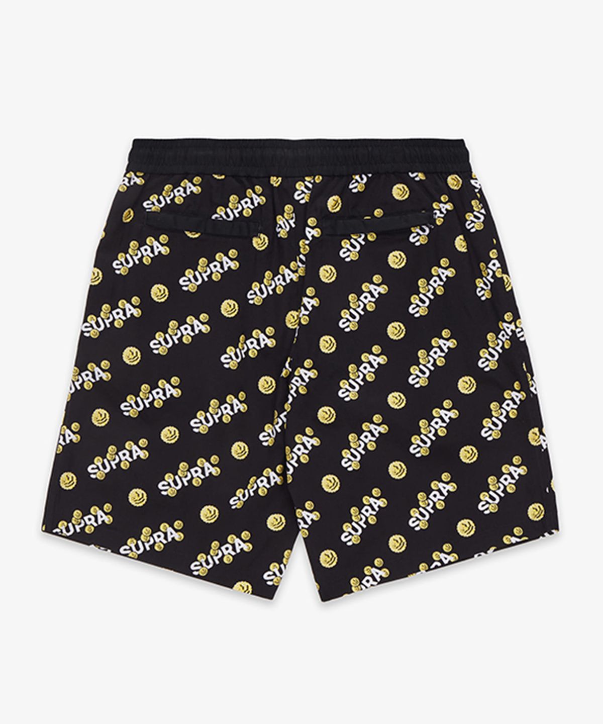 수프라(SUPRA) COIN MONOGRAM SHORTS BLACK