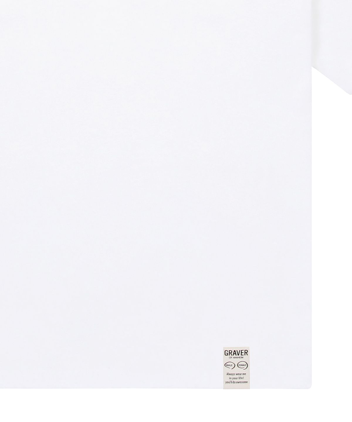 그레이버(GRAVER) [UNISEX]스몰 멀티컬러 스마일 레오파드 반팔티_화이트