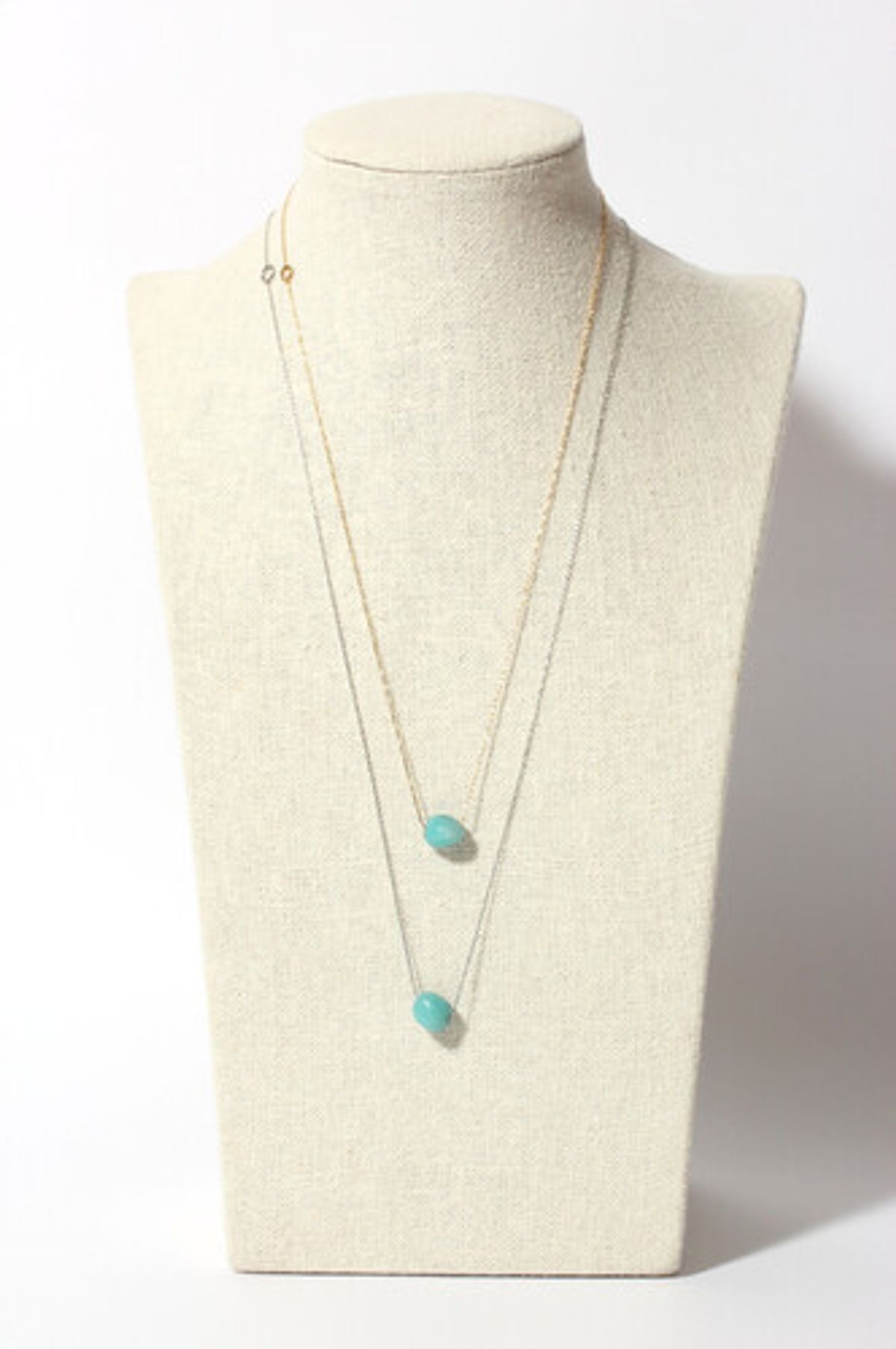 모드곤(MODGONE) 아마조나이트 심플목걸이 Amazonite Simple Necklace