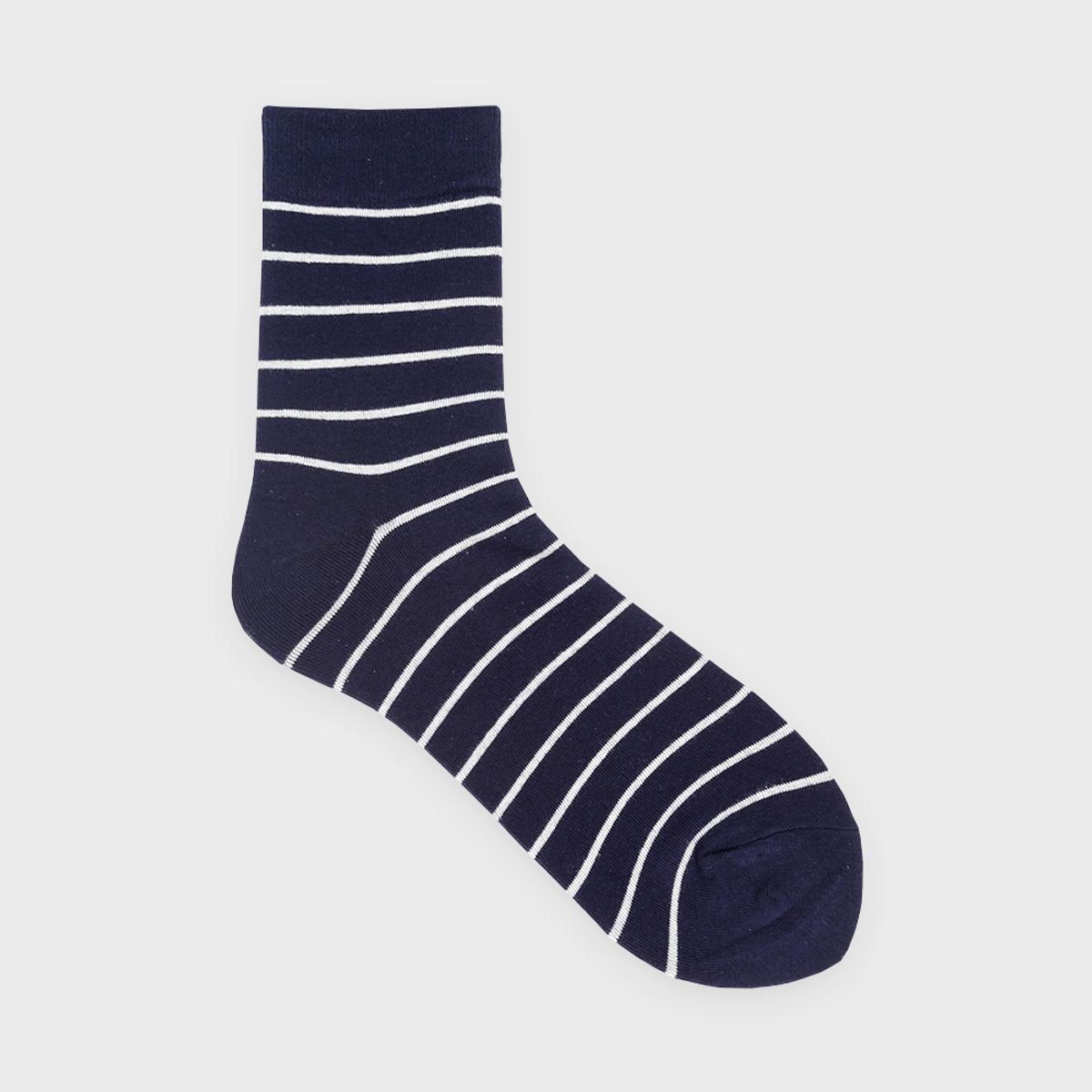 삭스에이(SOCKSA) [10PACK] 베이직 200N 심플링글 스트라이프 긴양말