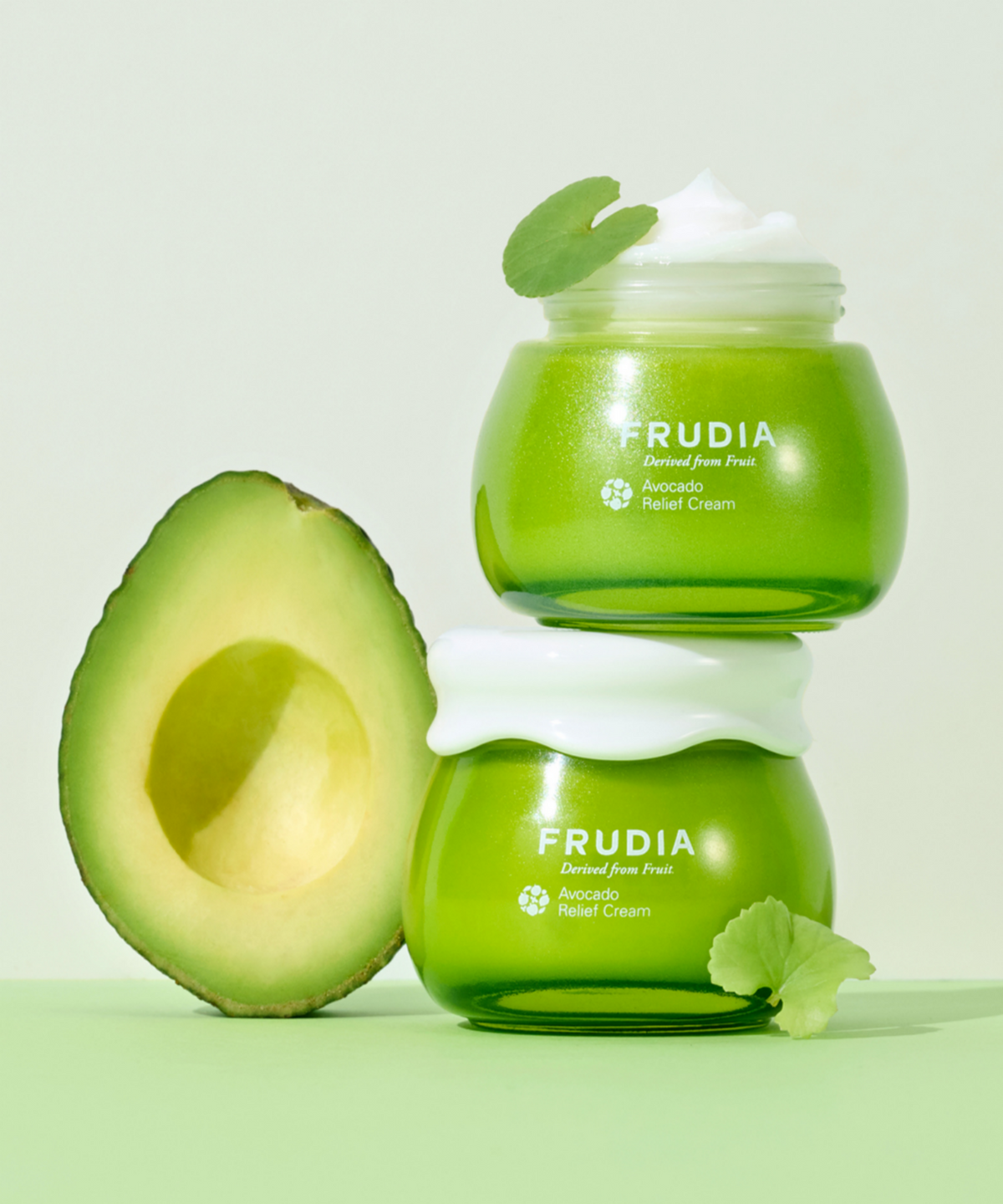 후르디아(FRUDIA) 아보카도 릴리프 진정 보습 2종 (에센스 토너&크림 + 아보카도 마스크팩 증정)