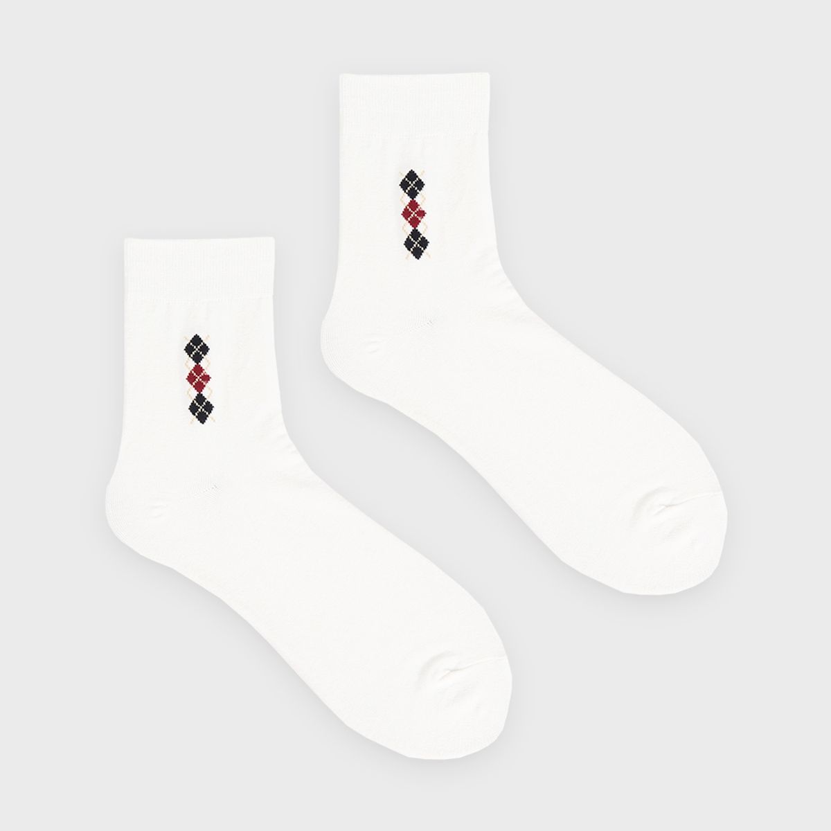삭스에이(SOCKSA) [10PACK] 베이직 200N 미니 다이아 긴양말