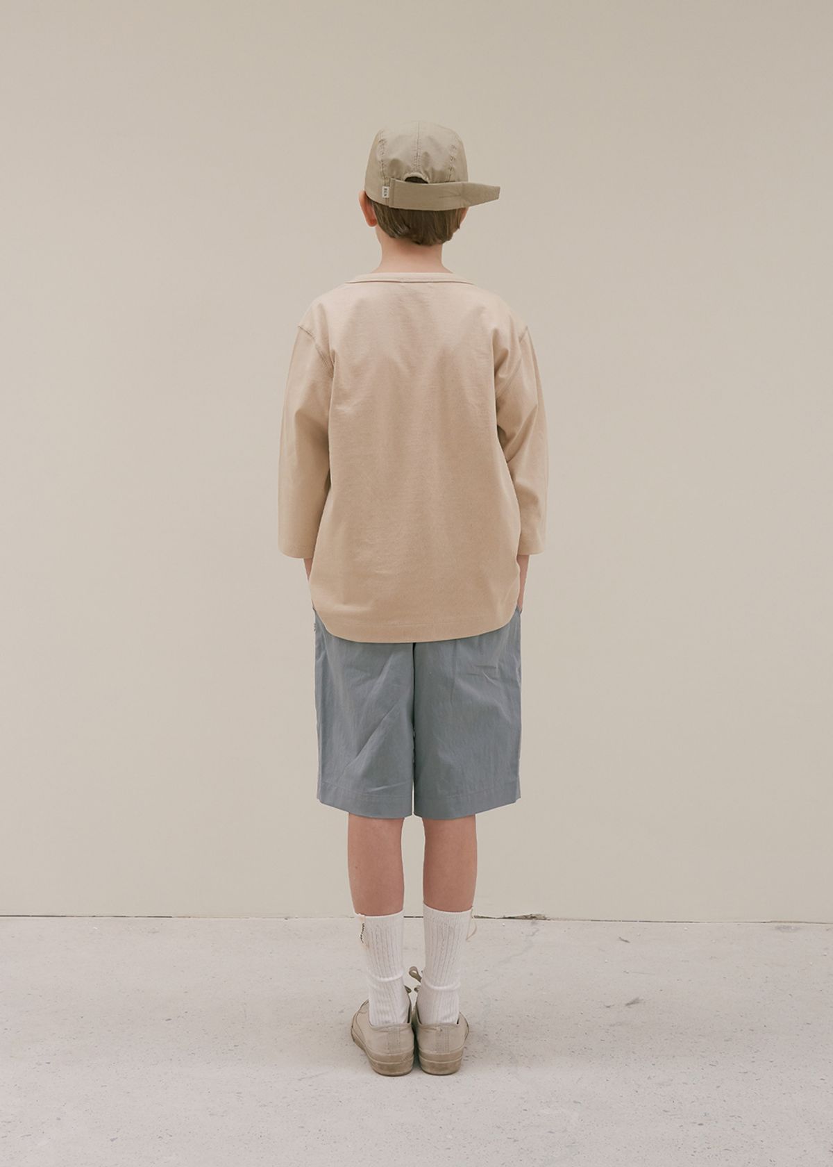 벤(BBEEEENN) 02 수트 팬츠_그레이시 블루