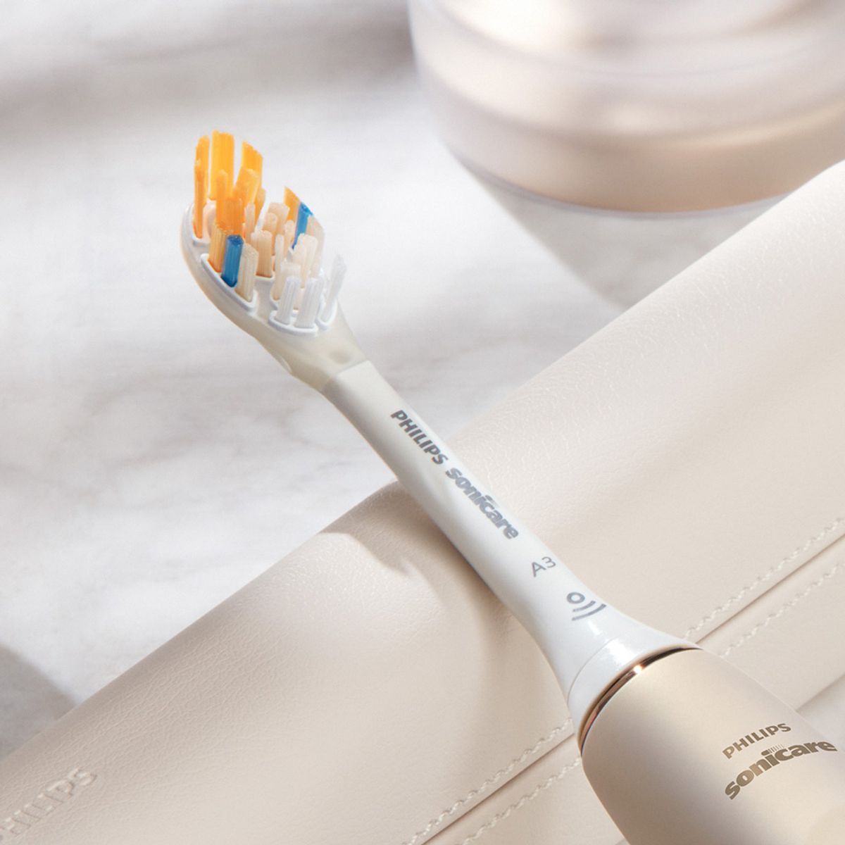 소닉케어(SONICARE) A3 프리미엄 올인원 칫솔모 화이트 2개입 HX9092/14