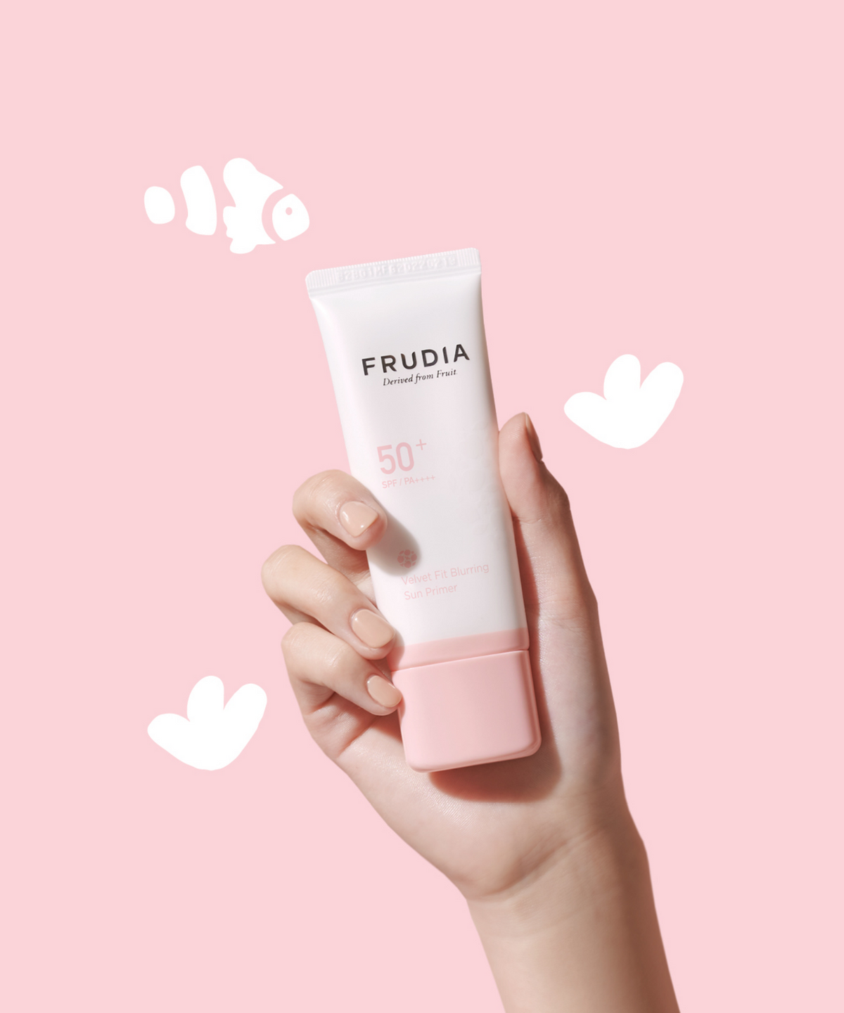 후르디아(FRUDIA) [깐달걀피부][2pack] 벨벳핏 모공 프라이머 선크림 40ml x 2ea (+ 미니폼 증정)
