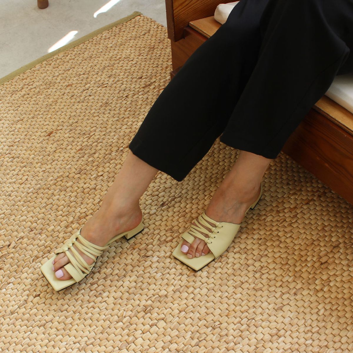 케리제이드(KERRIJADE) Innercomb Flip-flop Mule_4color
