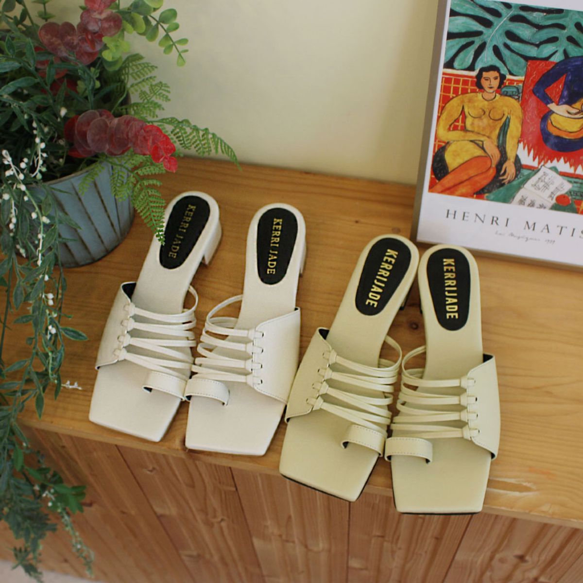 케리제이드(KERRIJADE) Innercomb Flip-flop Mule_4color