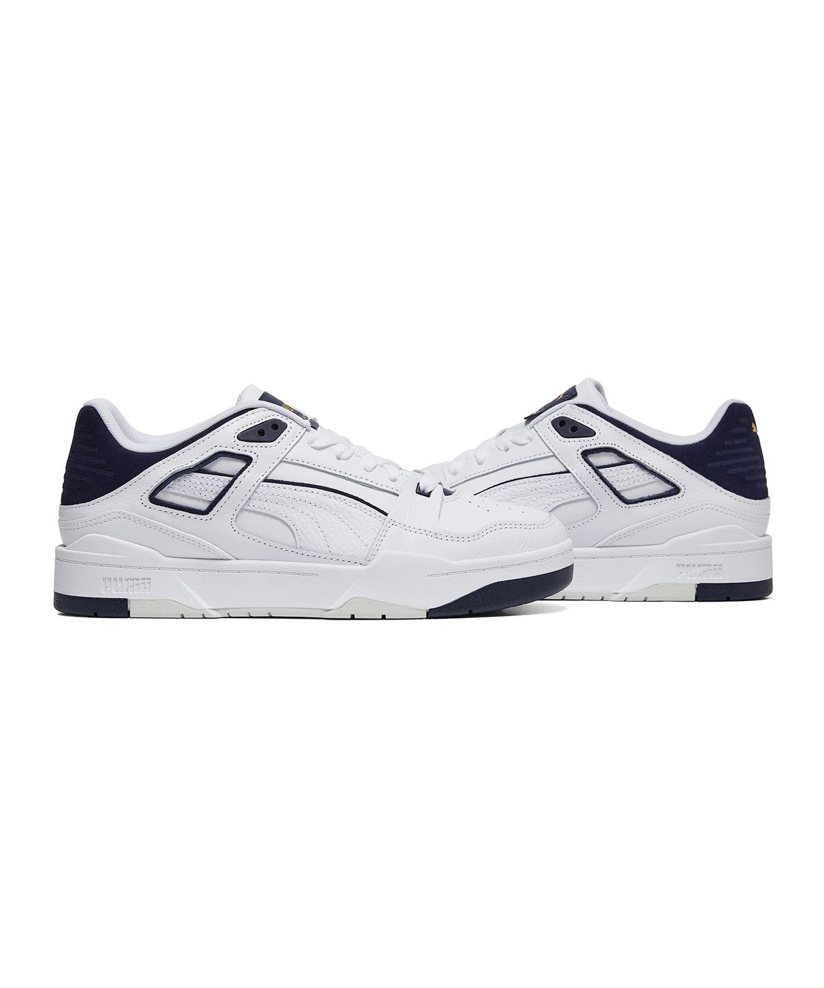 푸마(PUMA) 슬립스트림 - 화이트:네이비:라이트그레이 / 388549-04