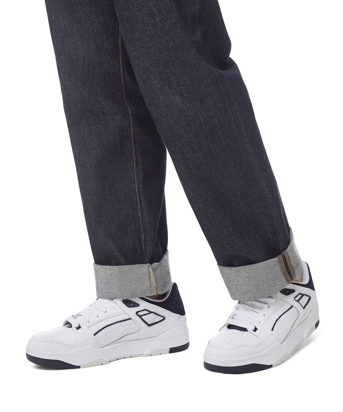 푸마(PUMA) 슬립스트림 - 화이트:네이비:라이트그레이 / 388549-04
