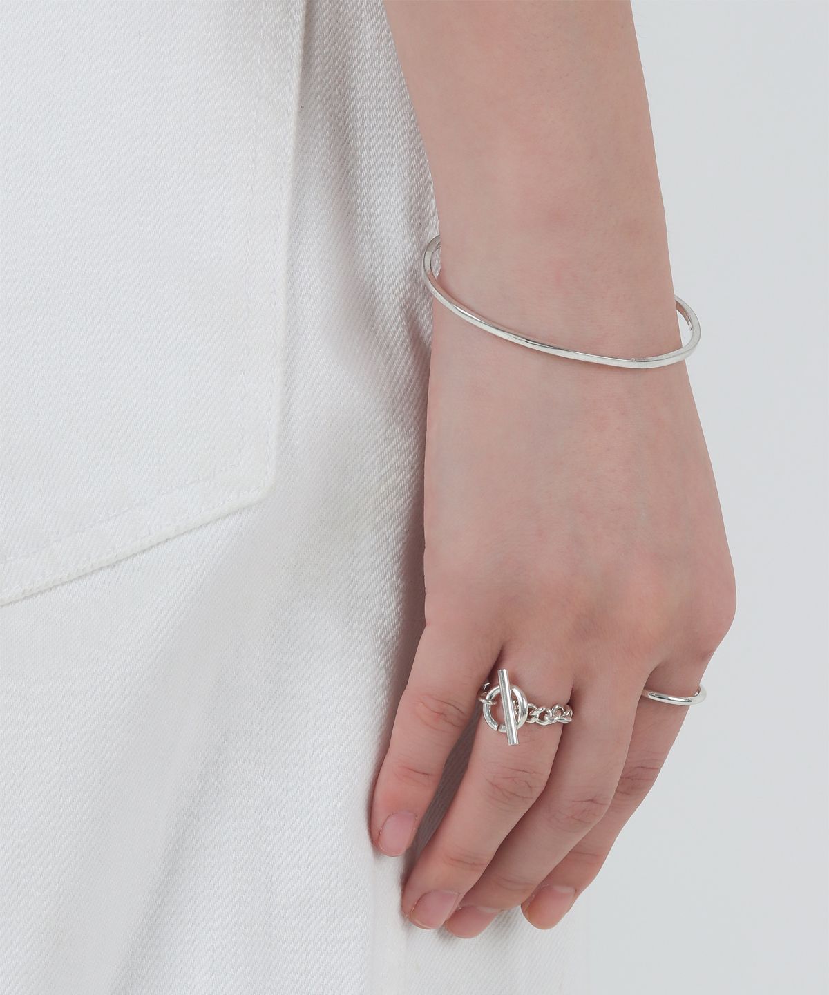 쿼르코어(QUARQOR) #7112 silver92.5 RING