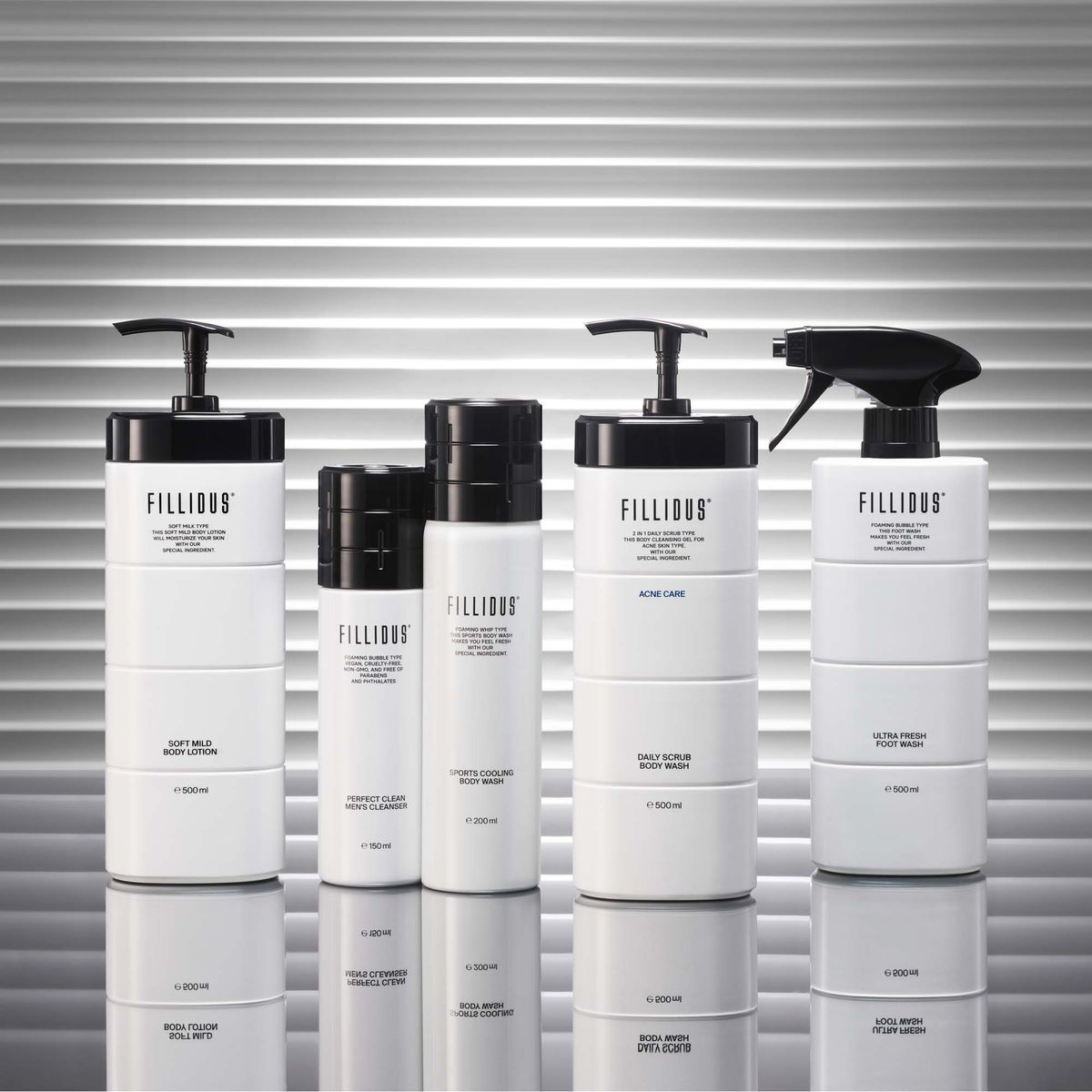필리더스(FILLIDUS) 스포츠 쿨링 바디워시 200ml