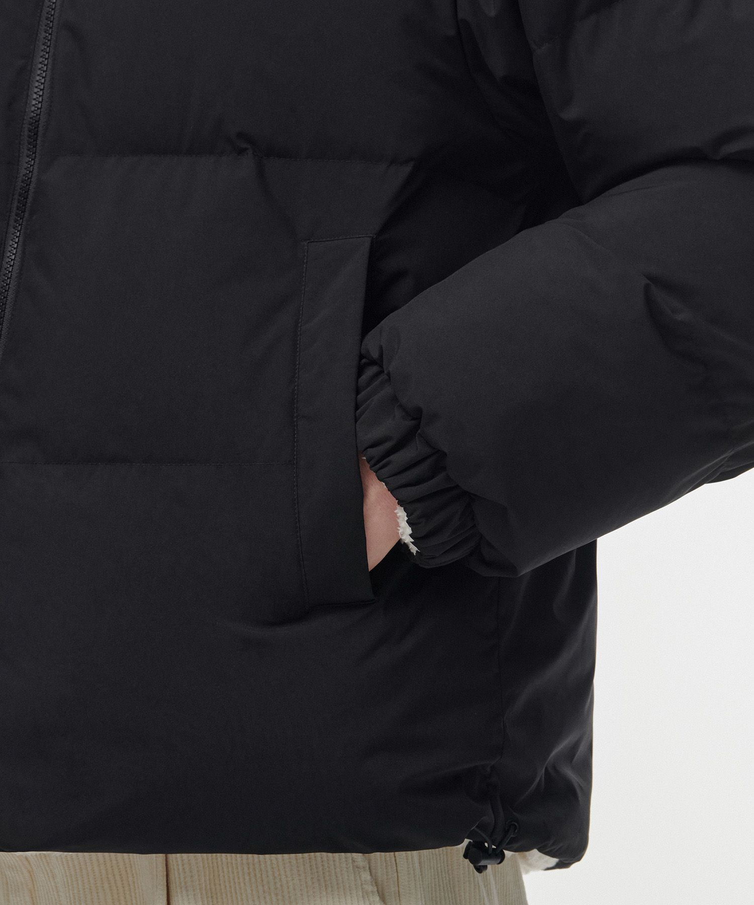 ●MUSINSA STANDARD●W REVERSIBLE FLEECE SHORT PADDING JACKET MUSINSA | MUSINSA STANDARD Daily Puffer Reversible Fleece