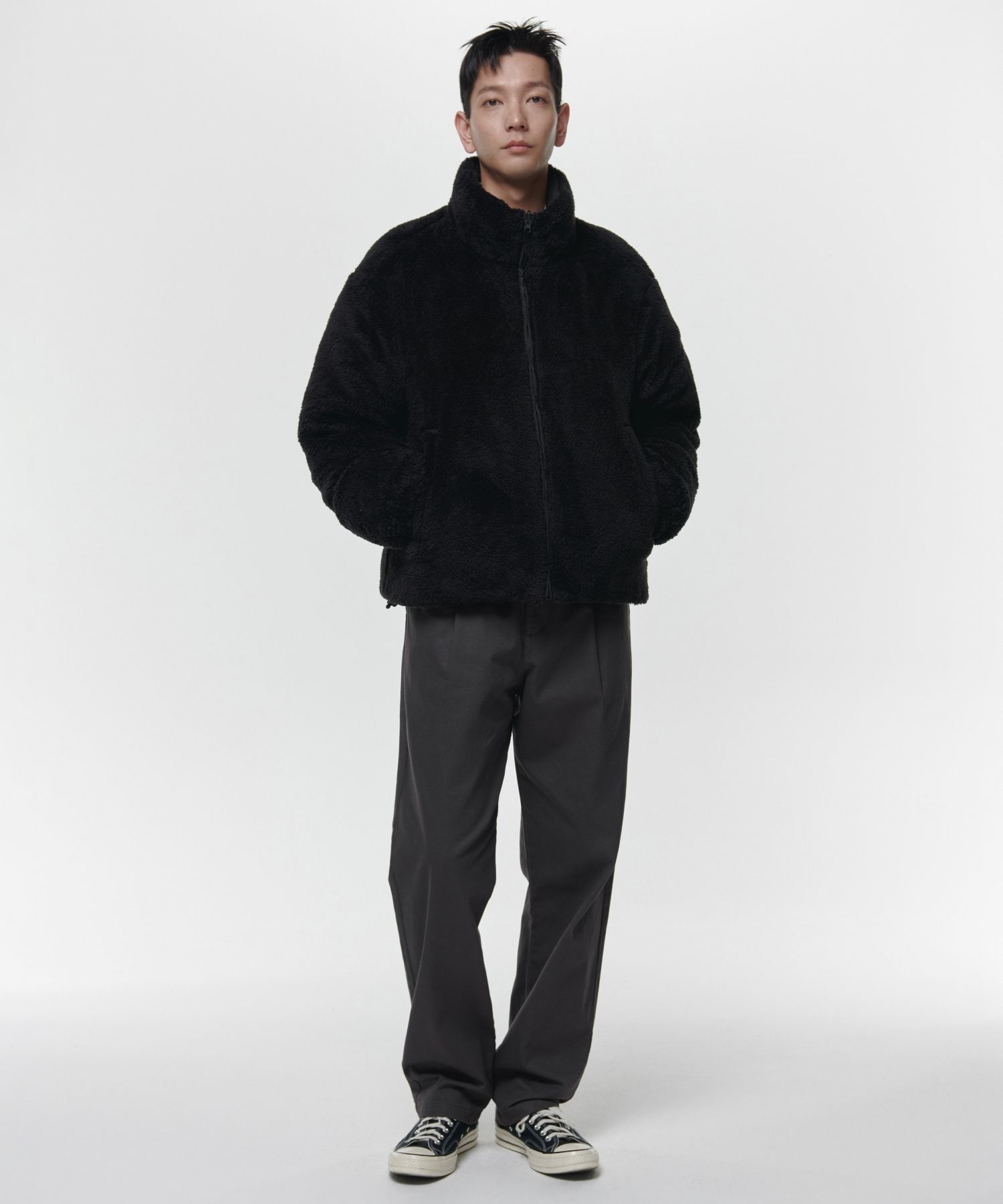 MUSINSA | MUSINSA STANDARD Daily Puffer Reversible Fleece