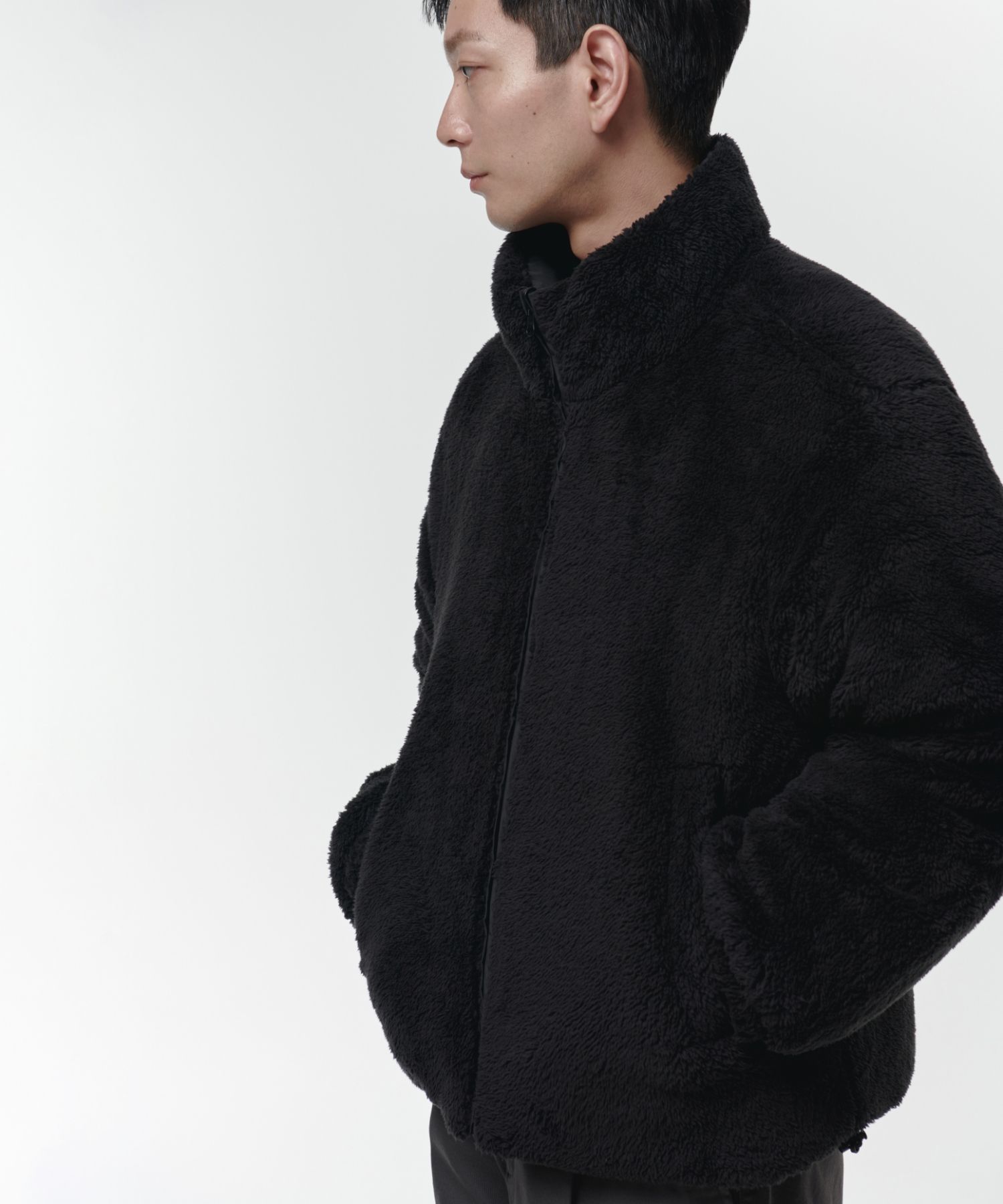 MUSINSA | MUSINSA STANDARD Daily Puffer Reversible Fleece