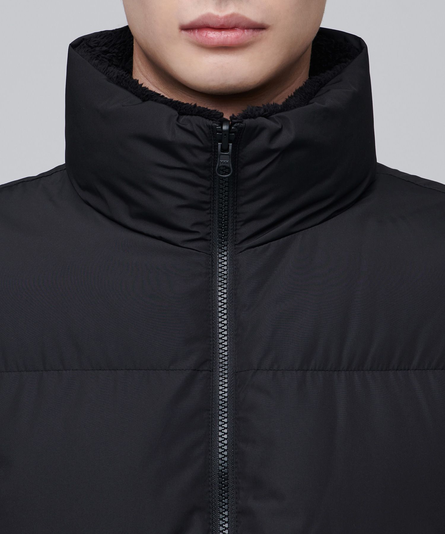MUSINSA | MUSINSA STANDARD Daily Puffer Reversible Fleece