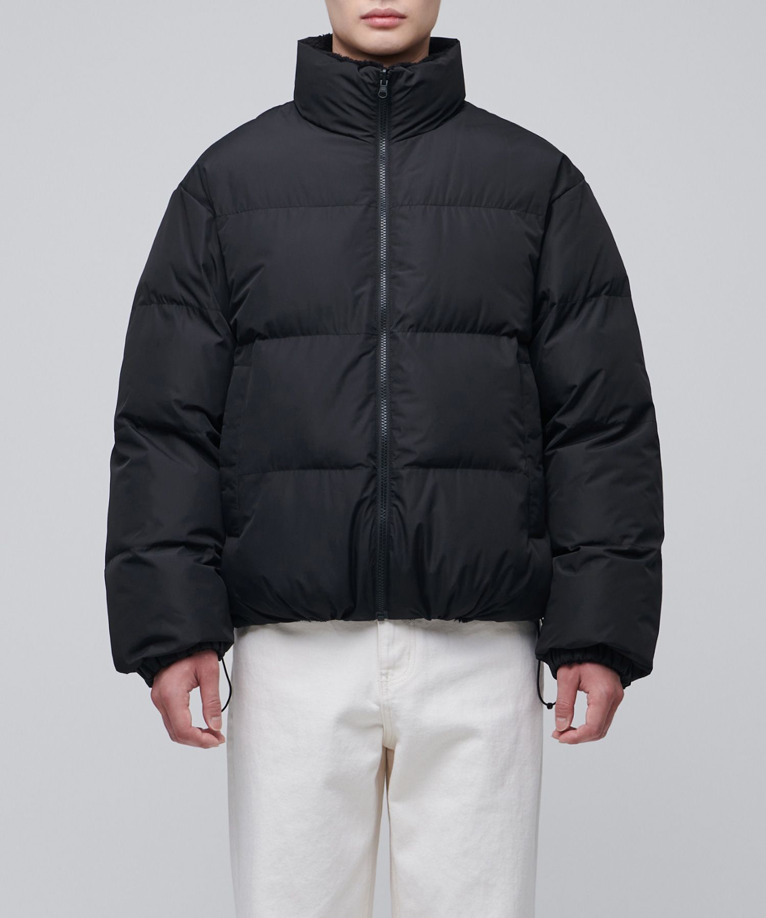 ●MUSINSA STANDARD●W REVERSIBLE FLEECE SHORT PADDING JACKET MUSINSA | MUSINSA STANDARD Daily Puffer Reversible Fleece
