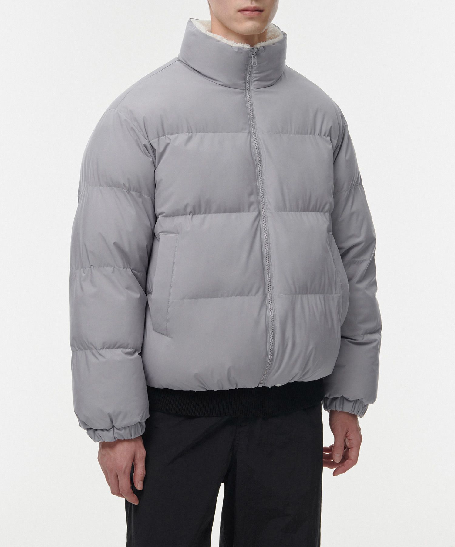 MUSINSA | MUSINSA STANDARD Daily Puffer Reversible Fleece