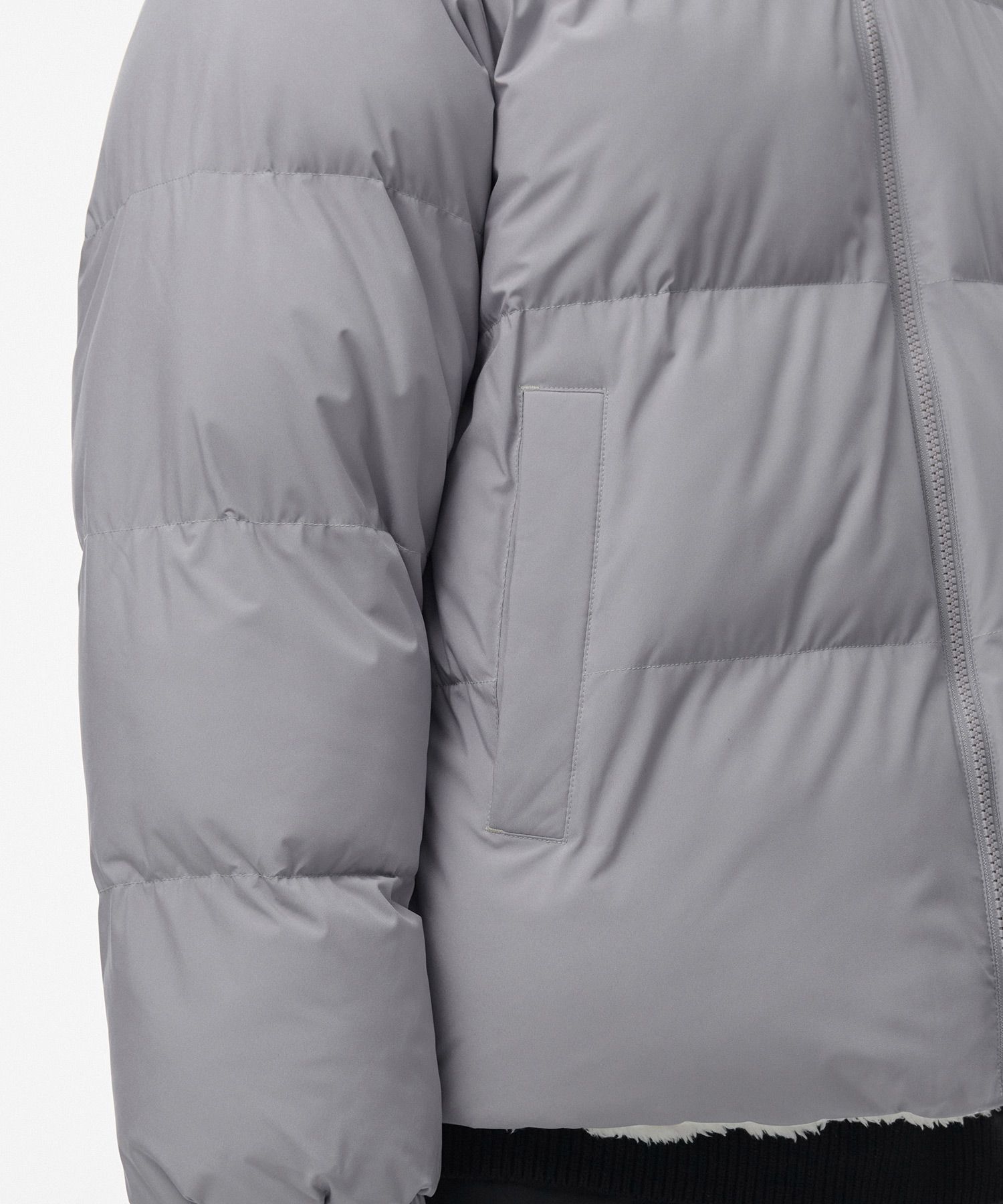 MUSINSA | MUSINSA STANDARD Daily Puffer Reversible Fleece