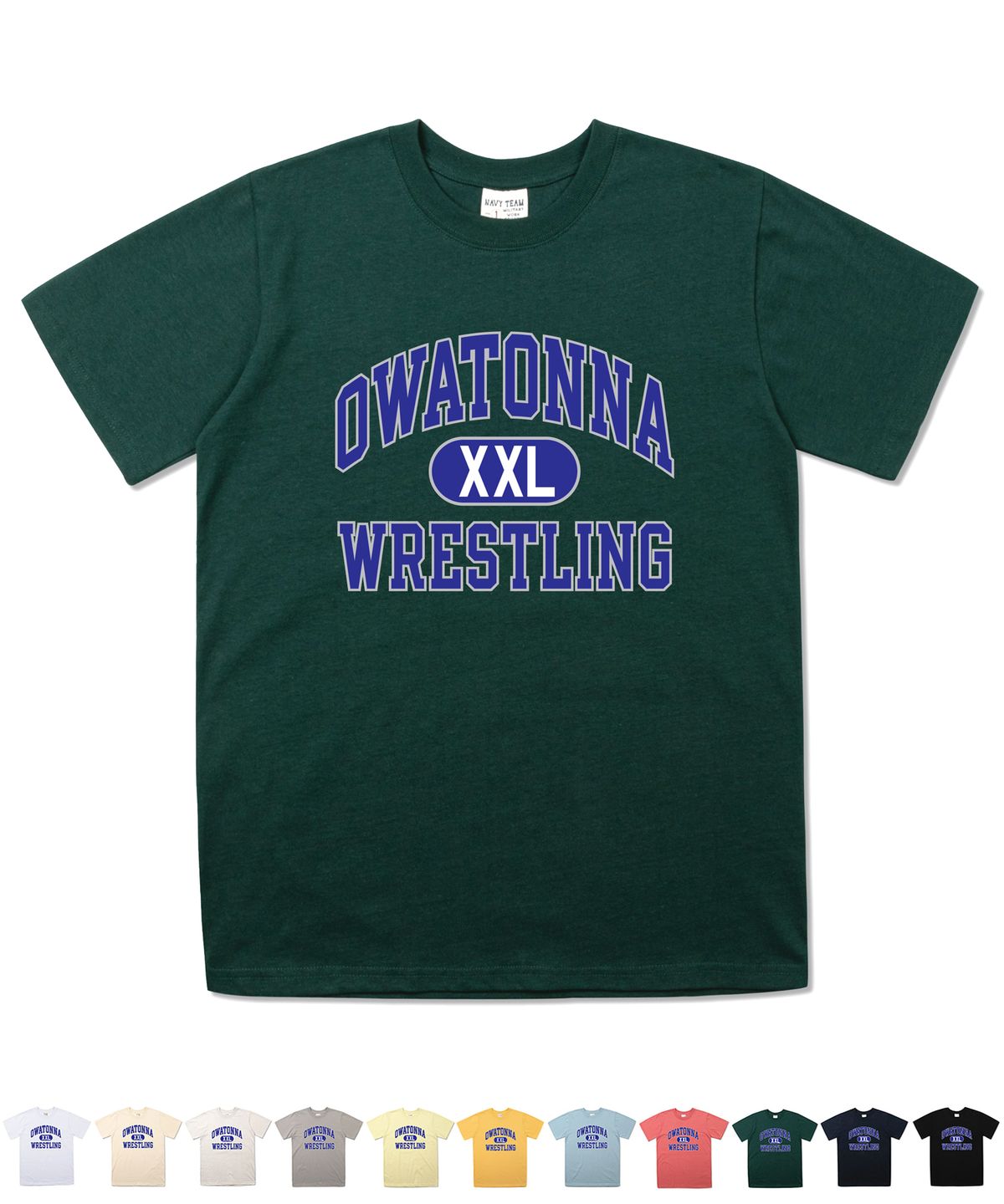 네이비팀(NAVYTEAM) NTV-OWATONNA WRESTLING SHORT SLEEVE