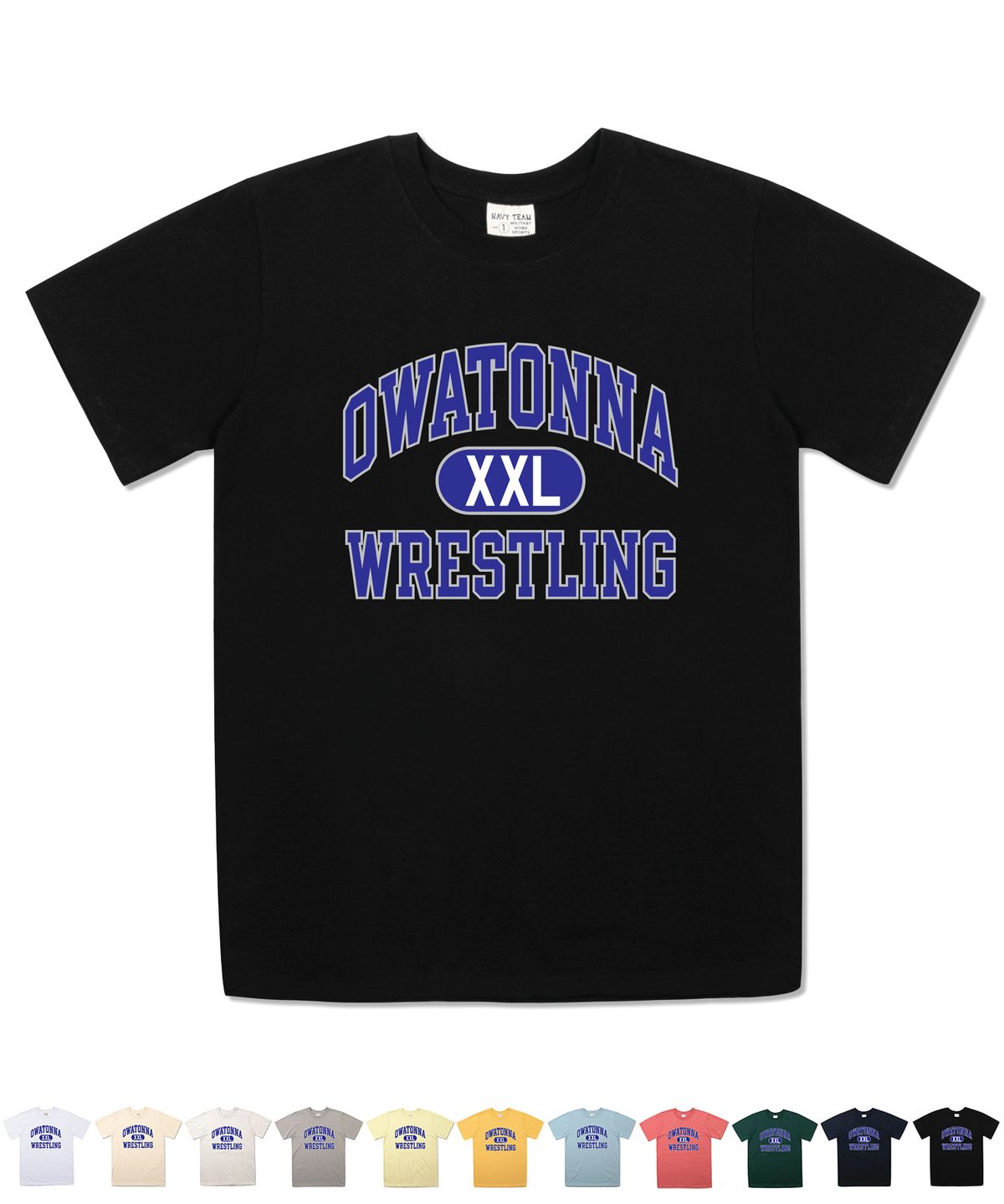 네이비팀(NAVYTEAM) NTV-OWATONNA WRESTLING SHORT SLEEVE