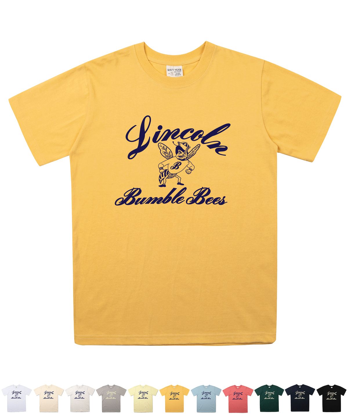 네이비팀(NAVYTEAM) NTV-BUMBLE BEE B SHORT SLEEVE