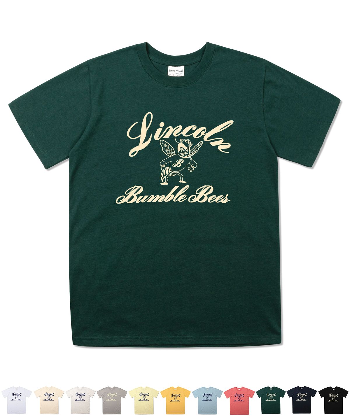 네이비팀(NAVYTEAM) NTV-BUMBLE BEE B SHORT SLEEVE