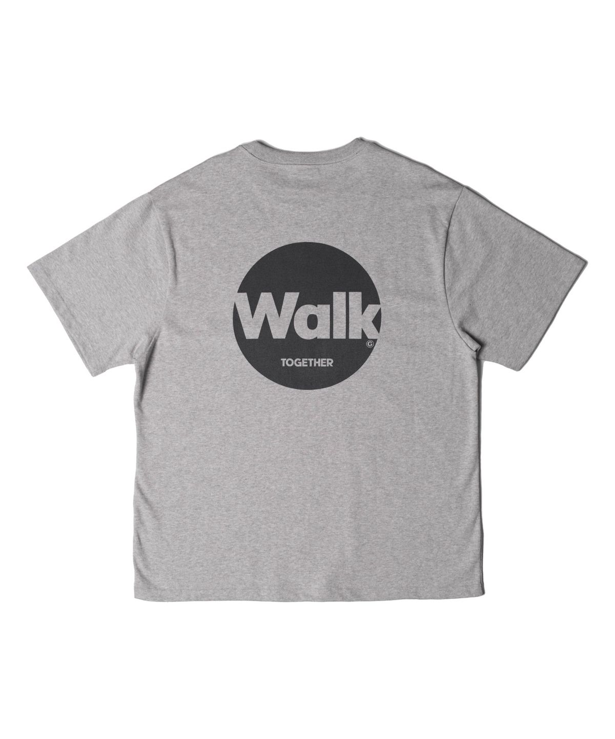 올도우(ALTHOUGH) WALK COLLECTION TEE - GRAY