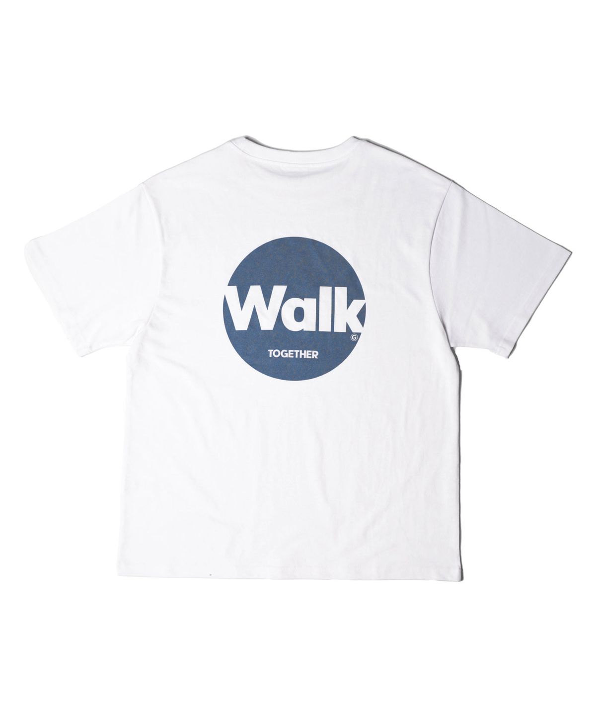 올도우(ALTHOUGH) WALK COLLECTION TEE - WHITE