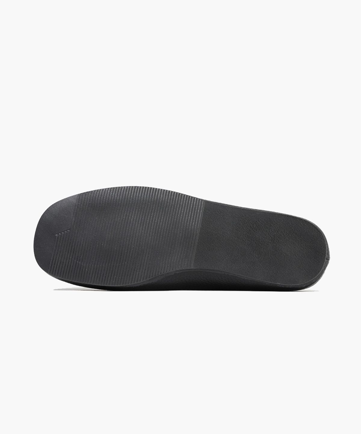 피렌체 아뜨리에(FIRENZE ATELIER) 중앙절개 볼륨토 오플소가죽 남여공용 블로퍼 뮬 7004 [BLACK]