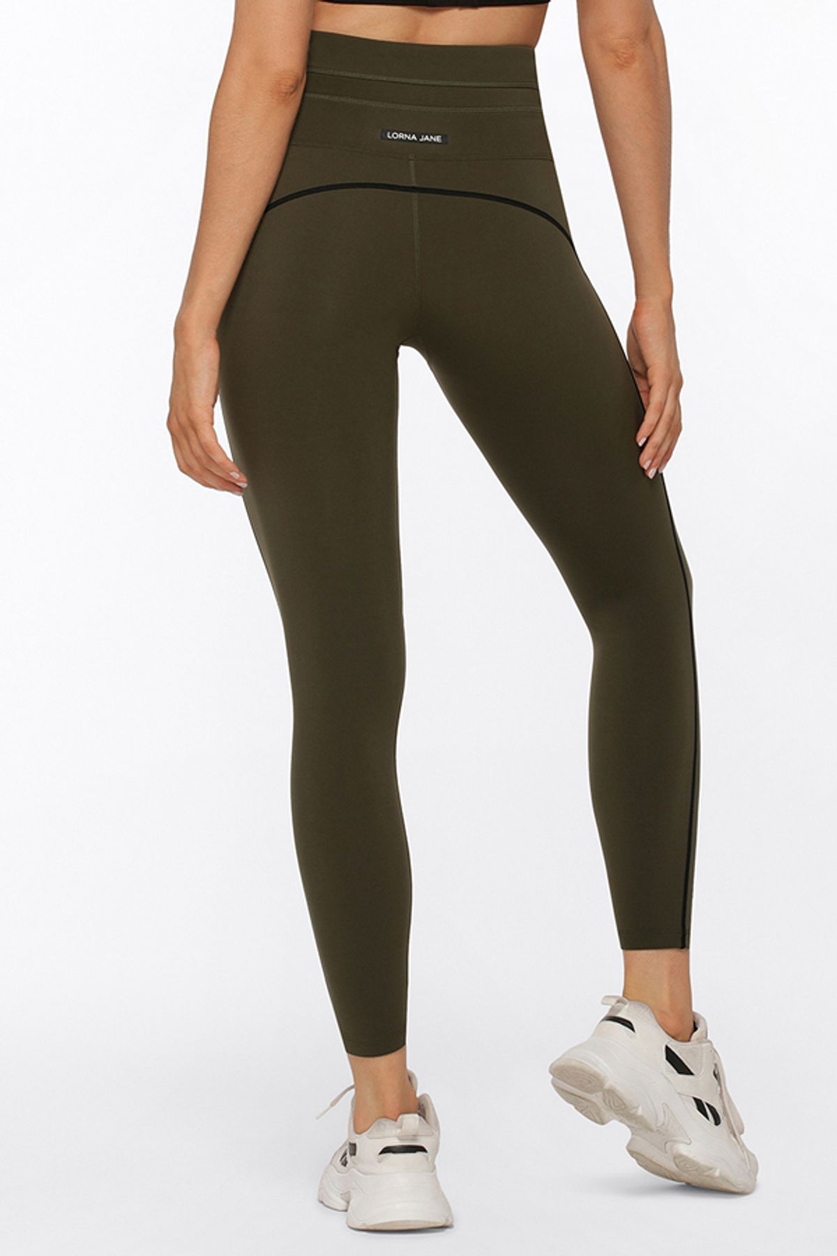 로나제인(LORNA JANE) CONTRAST RACER ANKLE BITER LEGGINGS [042213]