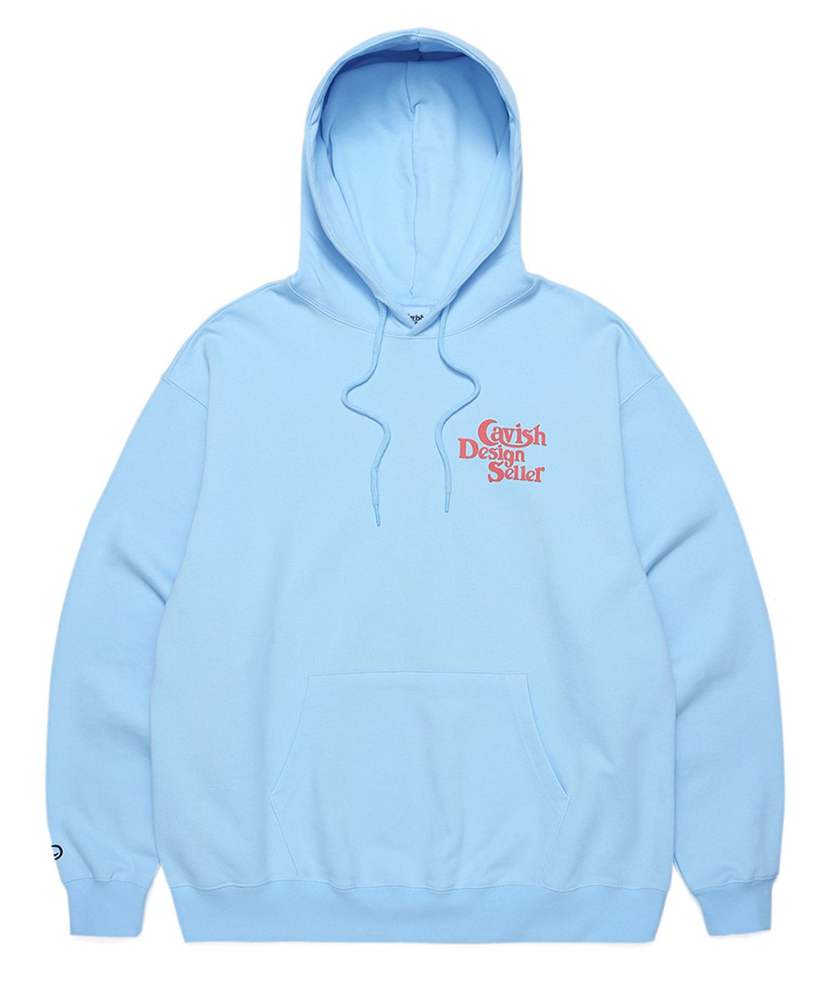 카비시(CAVISH) SELLER LOGO HOODIE SKY BLUE(PINK)(CV2BFUM400A)