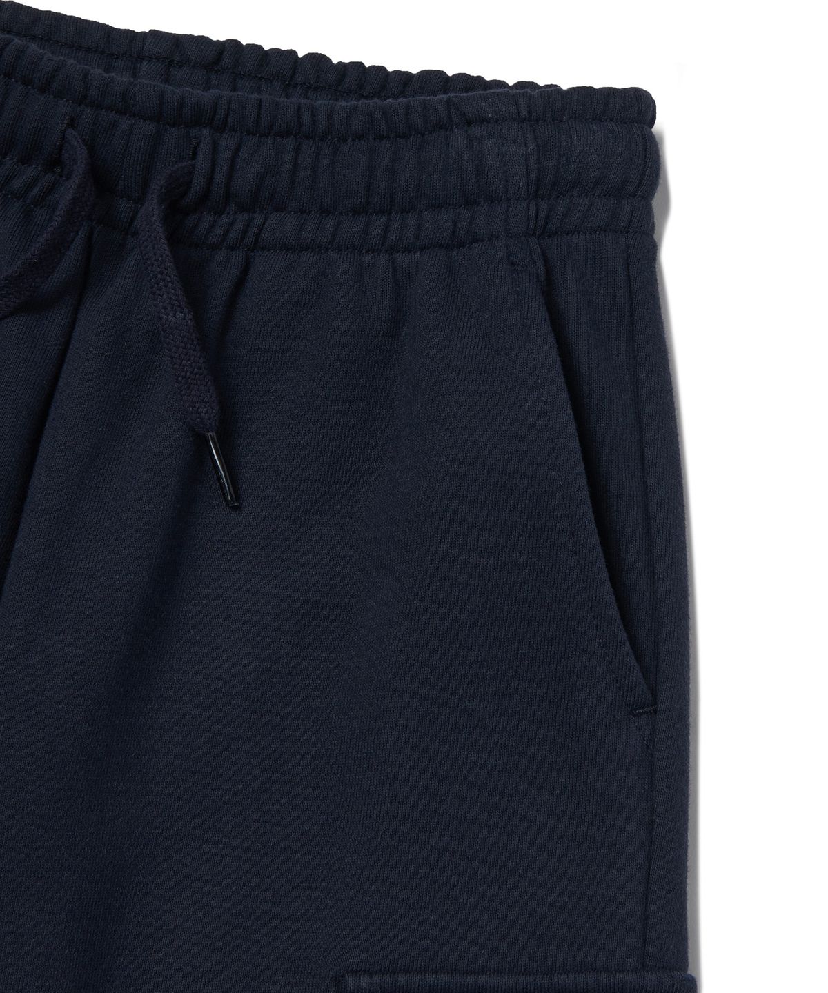 무신사 스탠다드 키즈(MUSINSA STANDARD KIDS) 카고 스웨트 팬츠 [네이비]