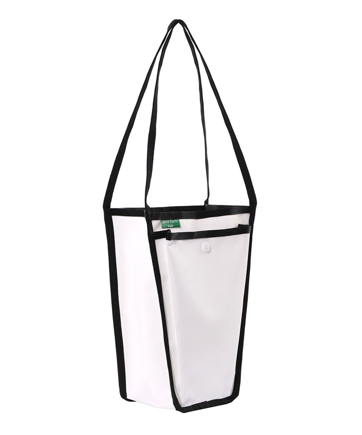 투오(TUO) VASE BAG_WHITE BLACK