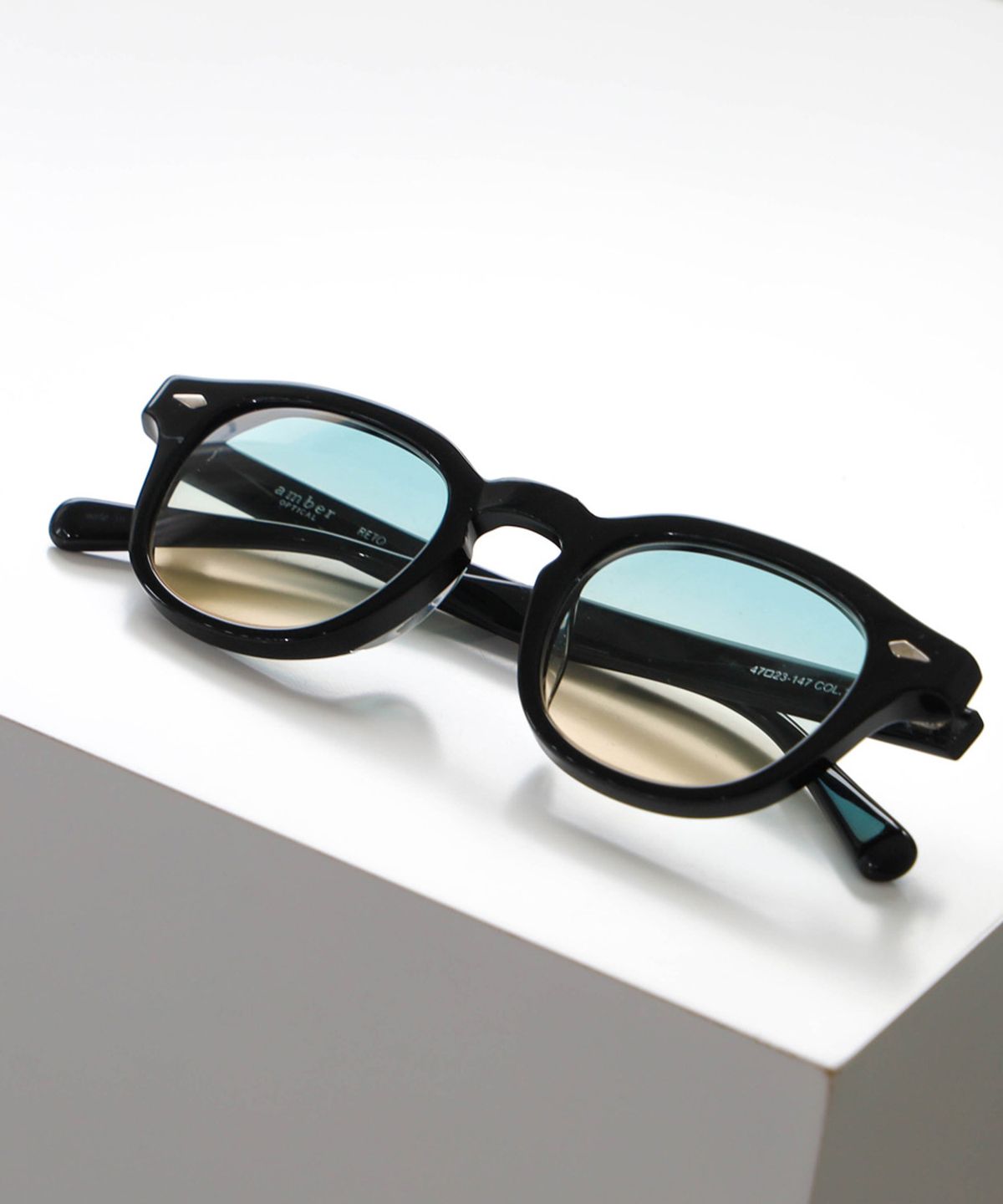 앰버옵티컬(AMBEROPTICAL) 레토 47 블랙 틴트 선글라스