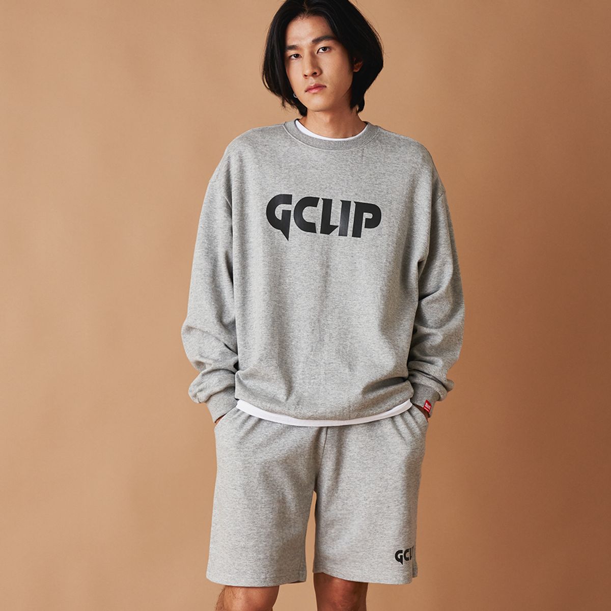 지크립(GCLIP) 베이직로고미니 5부 반바지