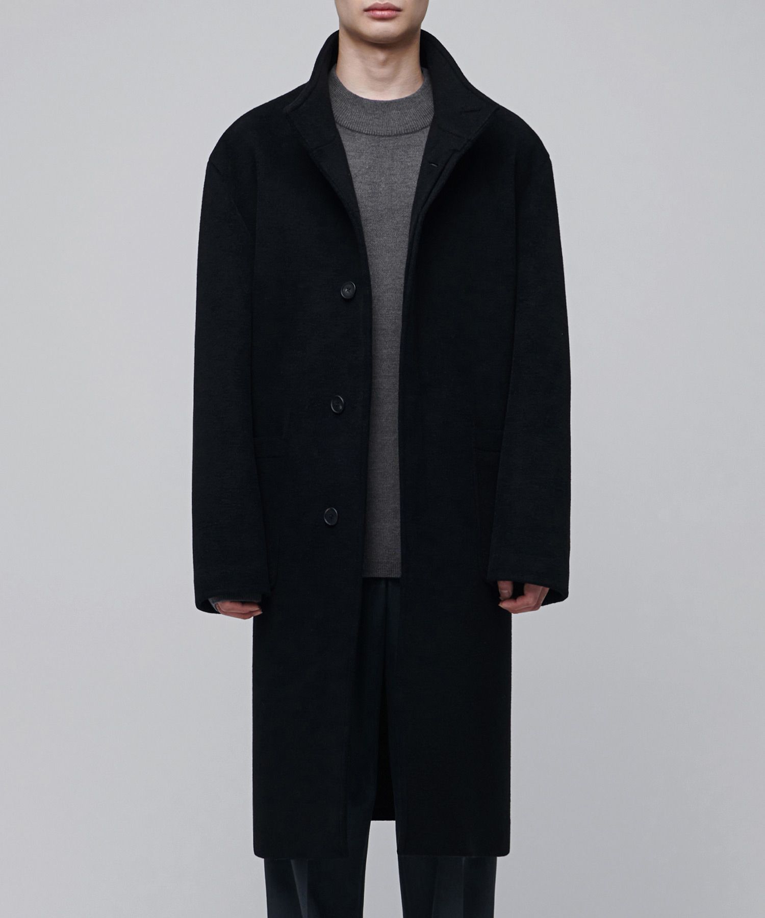 コート MUSINSA STANDARD Women's Cashmere Blend Handmade Balmacan Ro MUSINSA | MUSINSA STANDARD WOMAN Women's Cashmere Blend