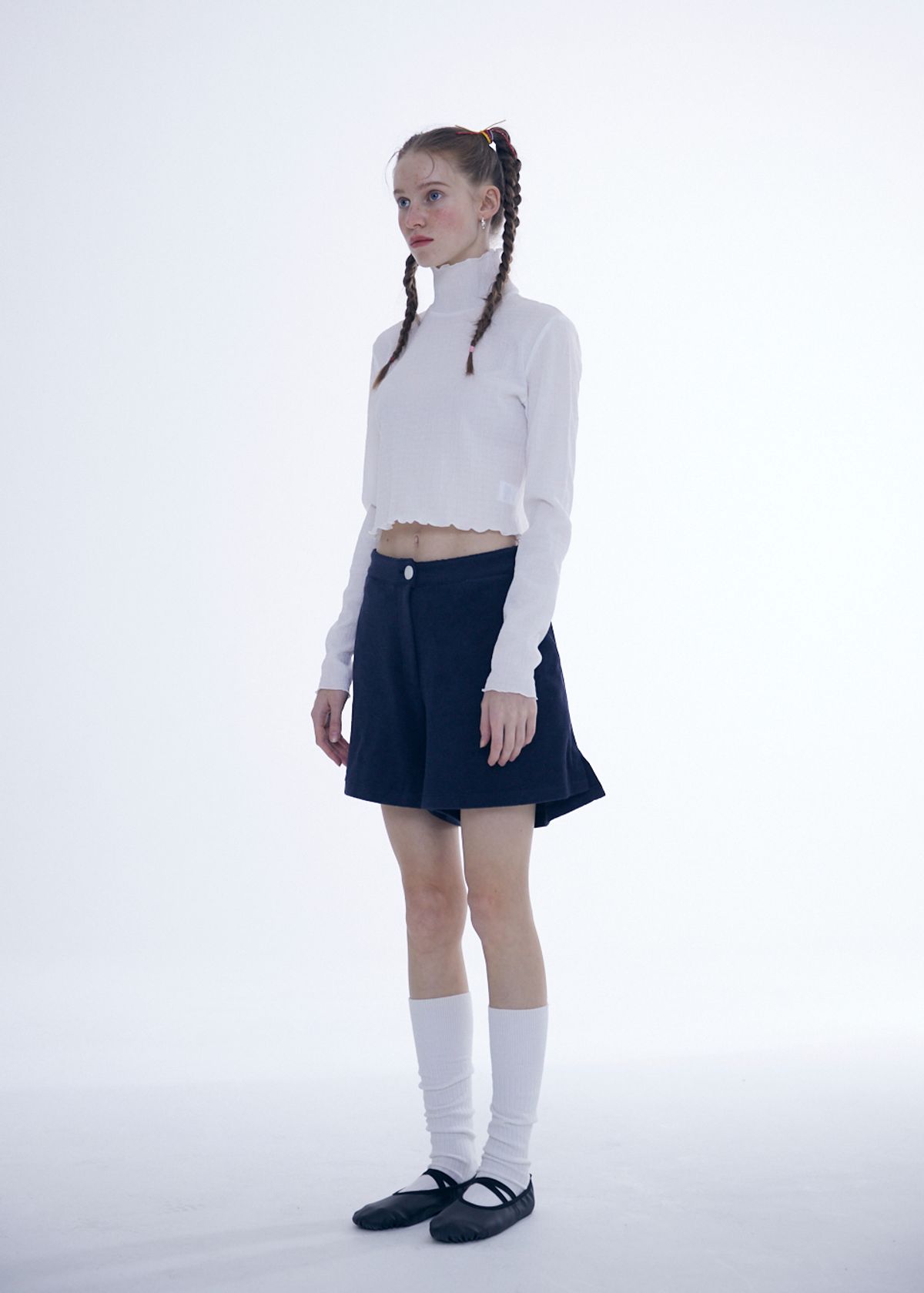 에프엠9102(FM91.02) TERRY PANTS_deep navy