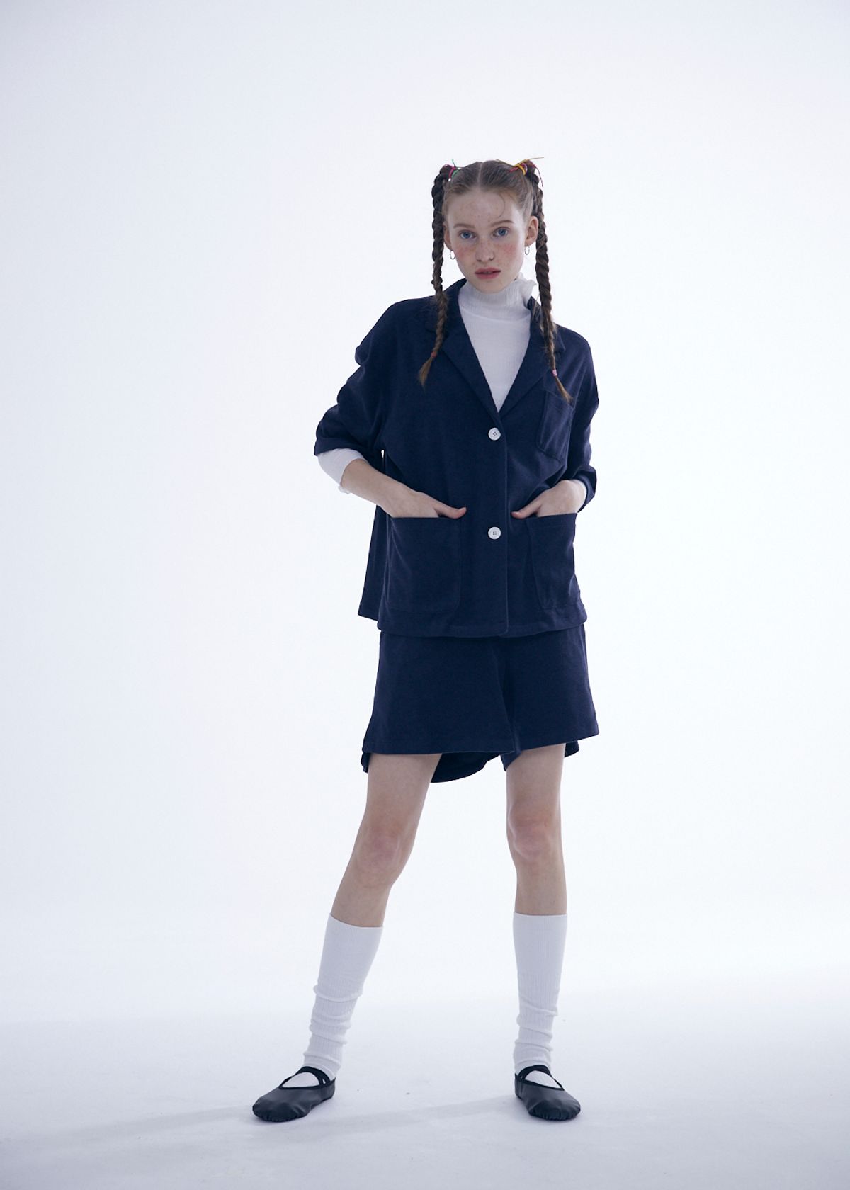 에프엠9102(FM91.02) TERRY JACKET_deep navy
