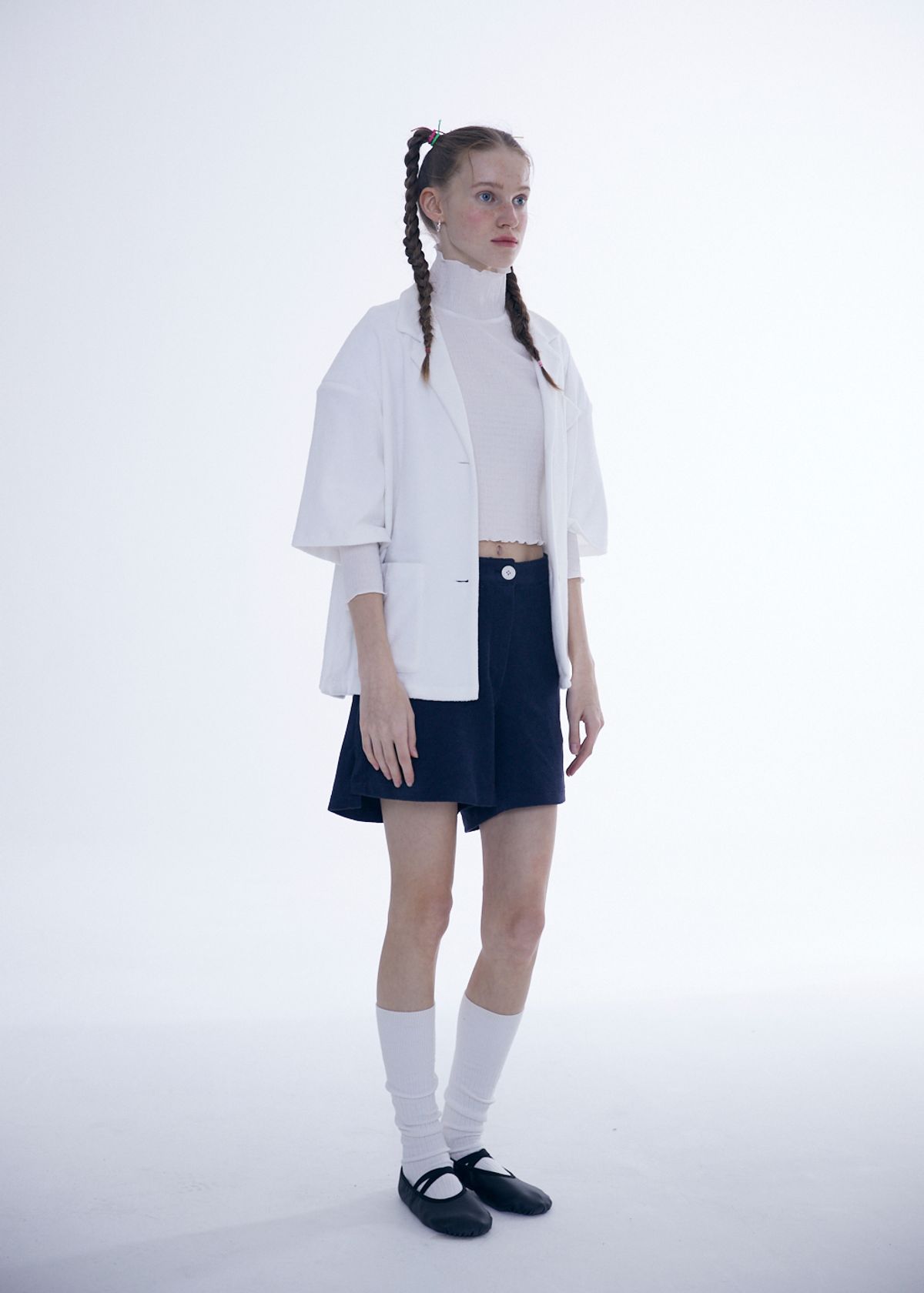 에프엠9102(FM91.02) TERRY JACKET_white