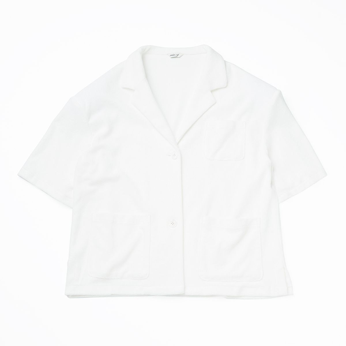 에프엠9102(FM91.02) TERRY JACKET_white