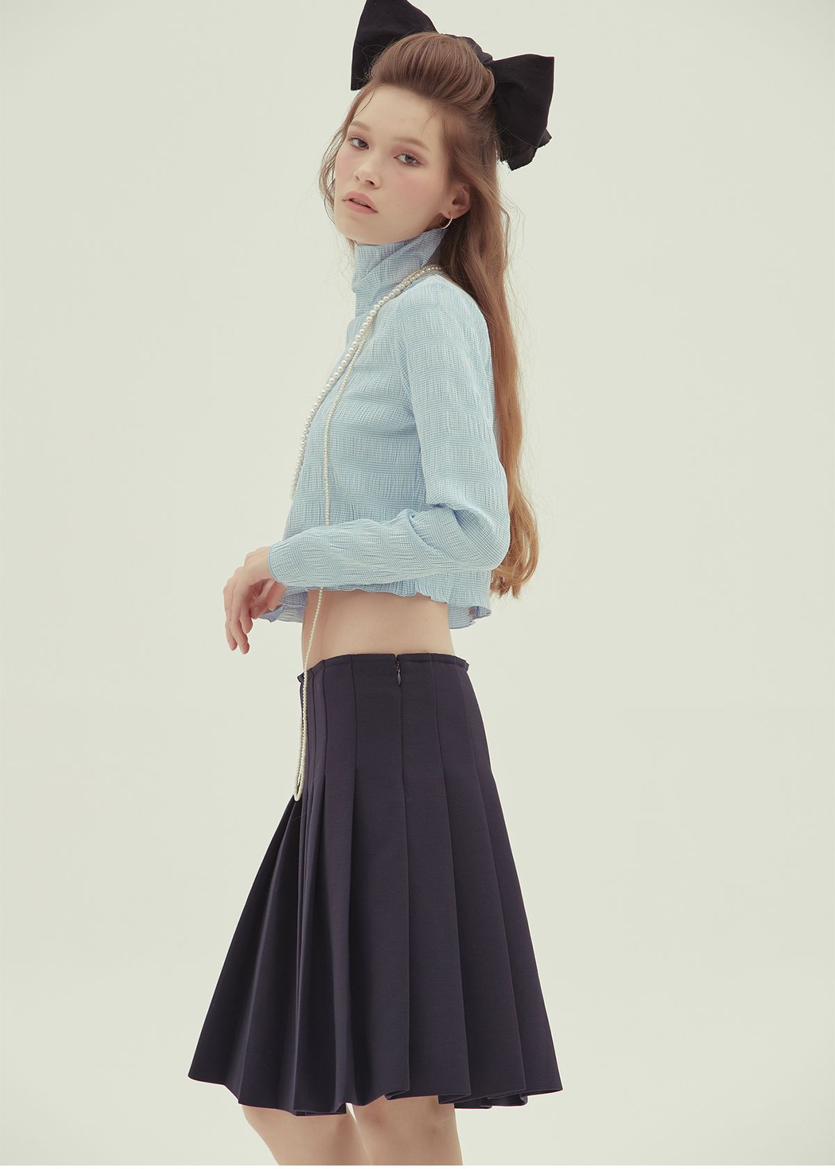 에프엠9102(FM91.02) ROMANTIC PLEATS_blue